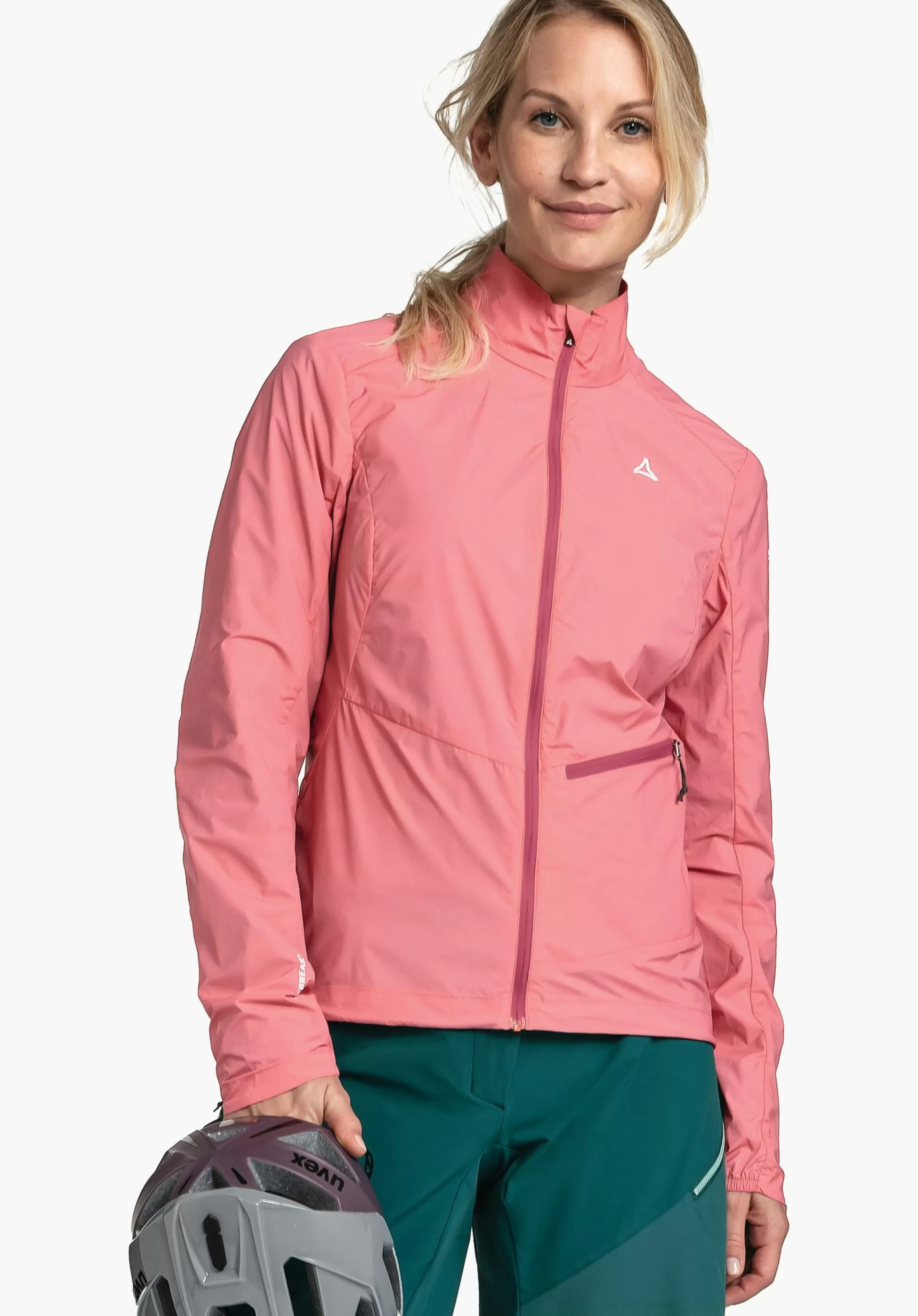 WOMEN SCHÖFFEL Bike<Extremely lightweight & breathable windbreaker pink