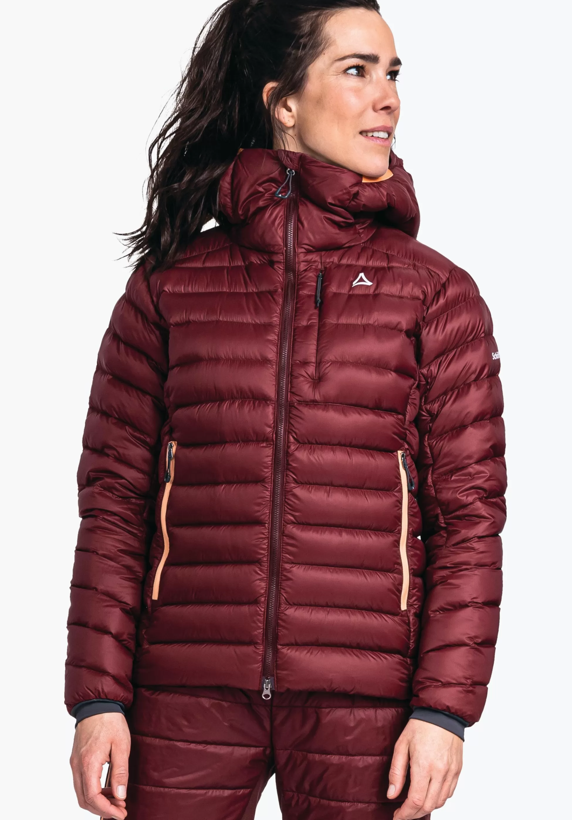 WOMEN SCHÖFFEL Ski Tour | Mountaineering | Down- / Thermojacket<Extremely lightweight and warming down jacket red