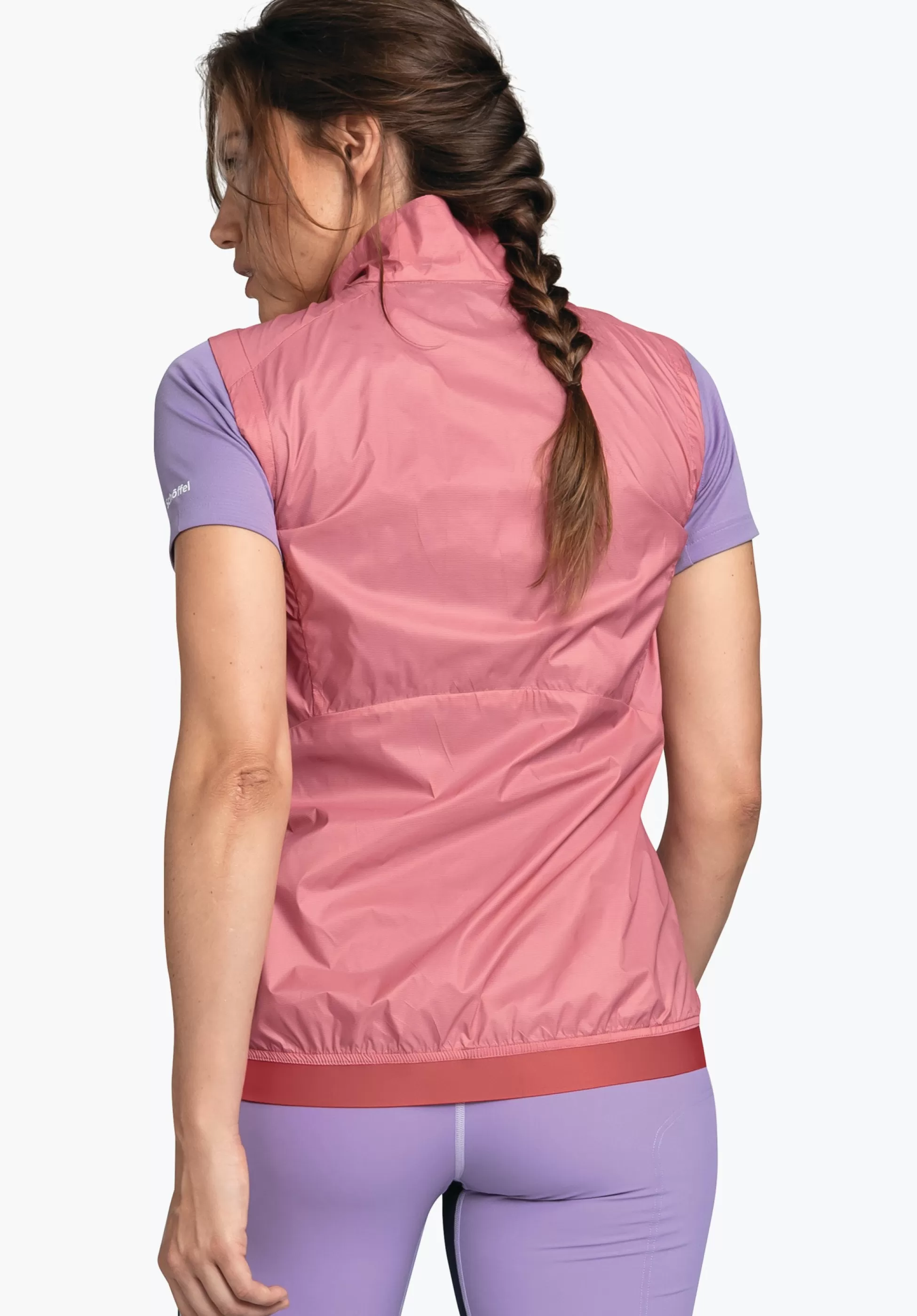WOMEN SCHÖFFEL Trek & Hike<Extremely lightweight windproof gilet pink