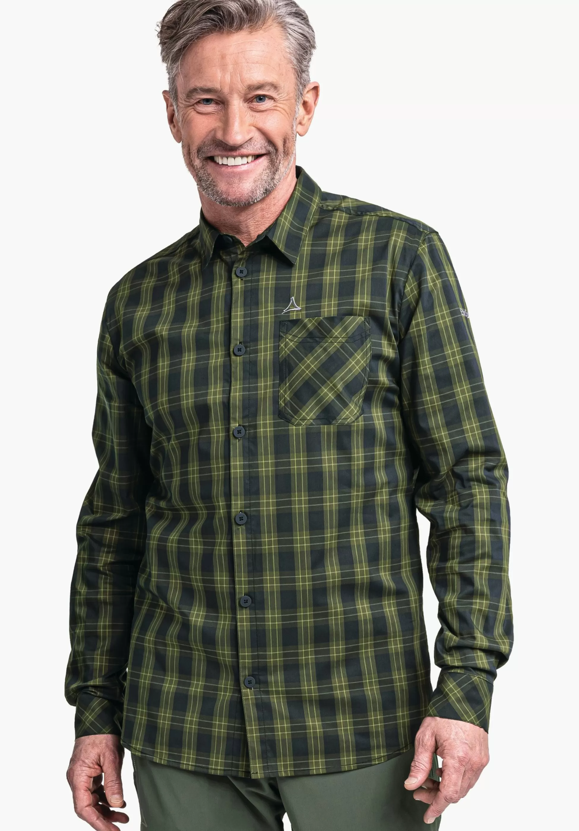 MEN SCHÖFFEL Trek & Hike<Fast drying and lightweight shirt red