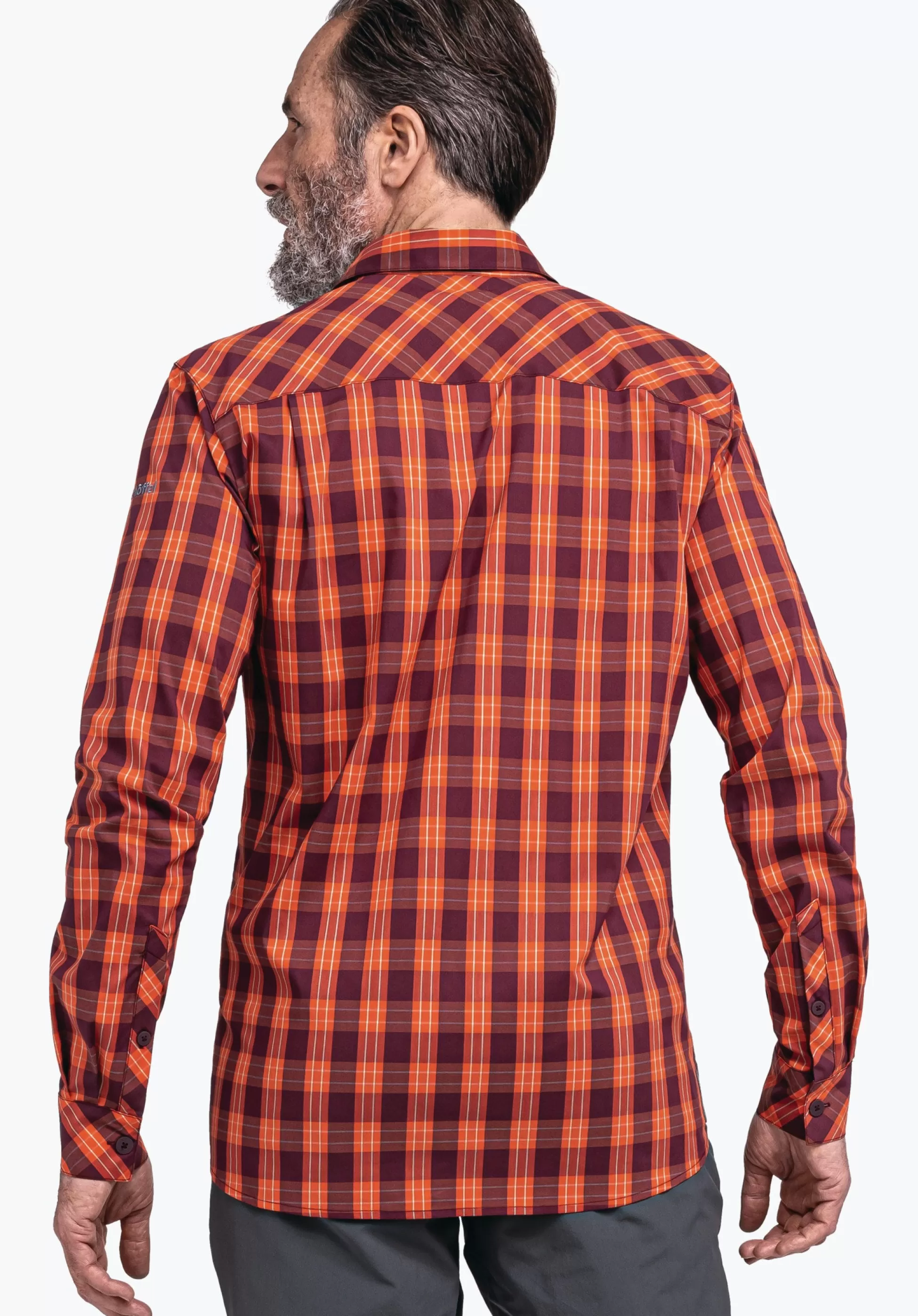 MEN SCHÖFFEL Trek & Hike<Fast drying and lightweight shirt red
