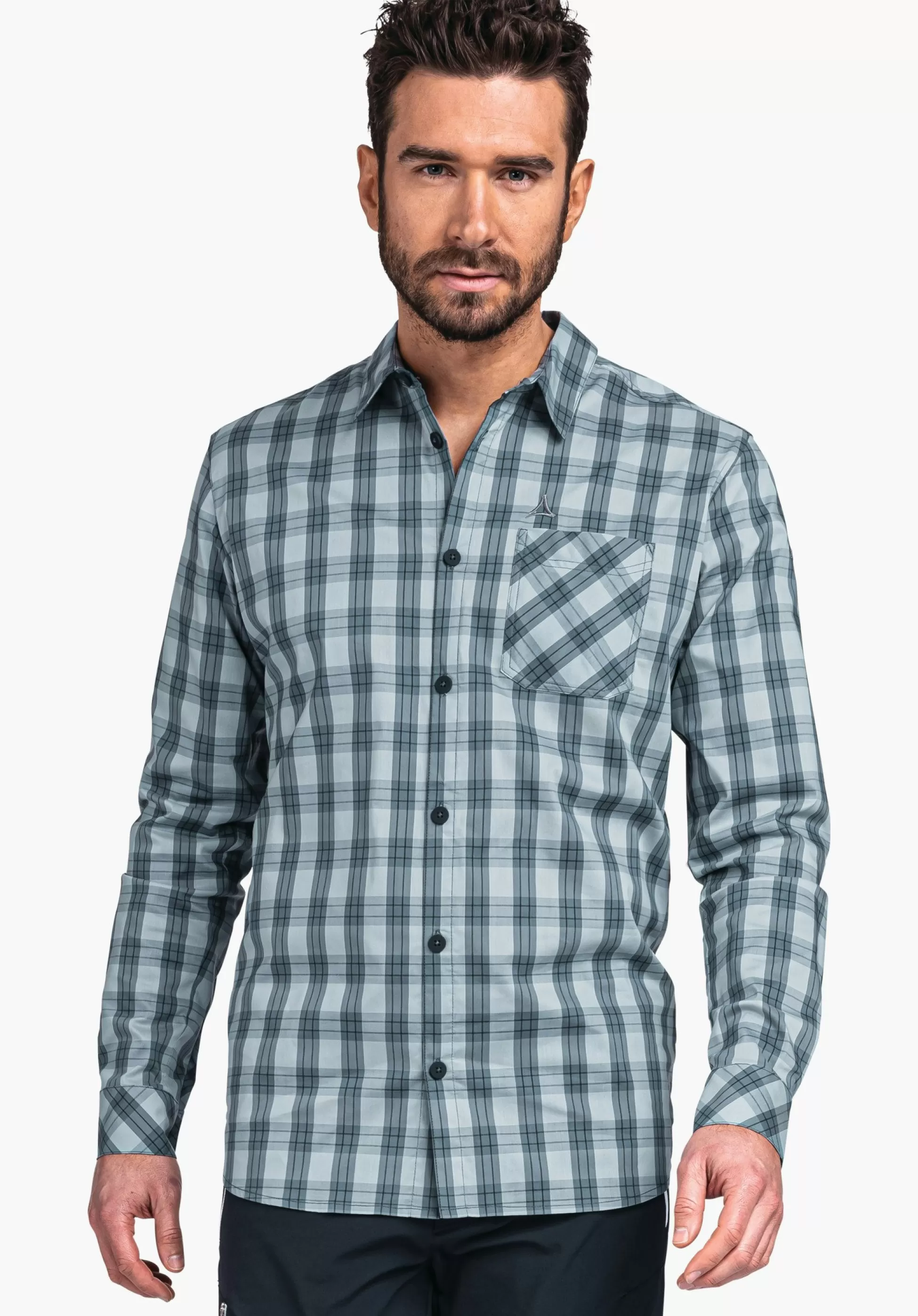 MEN SCHÖFFEL <Fast drying and lightweight shirt red