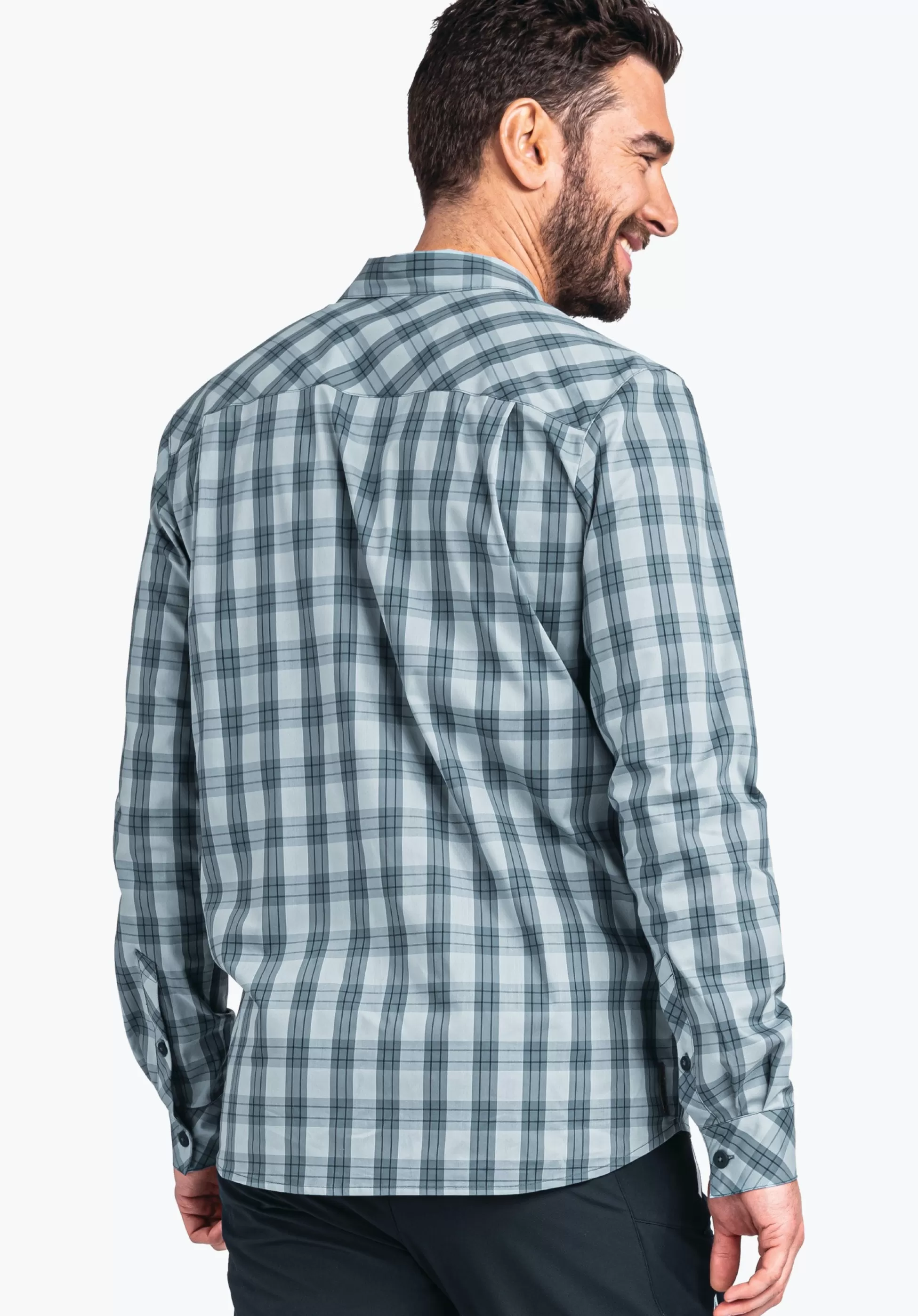 MEN SCHÖFFEL <Fast drying and lightweight shirt red