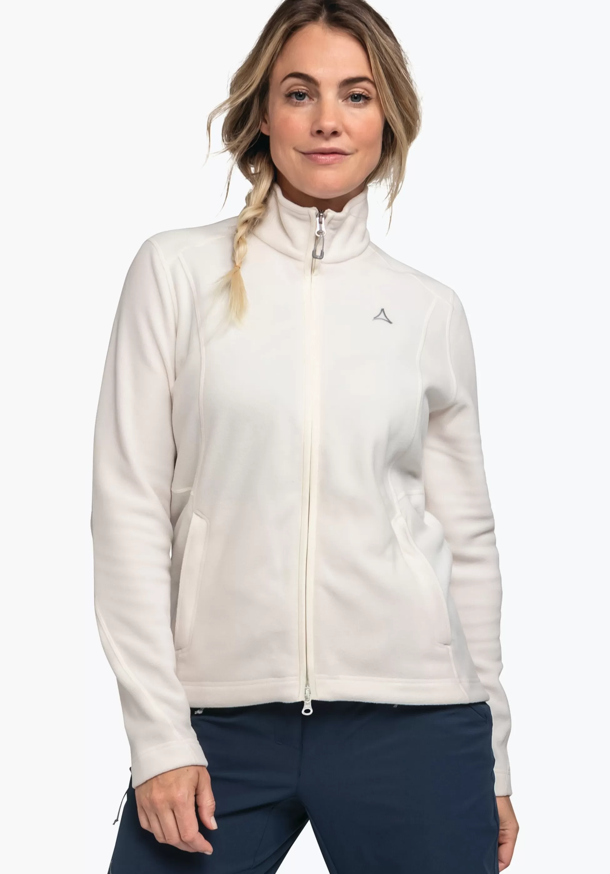 WOMEN SCHÖFFEL Trek & Hike<Fleece jacket with high wearing comfort white