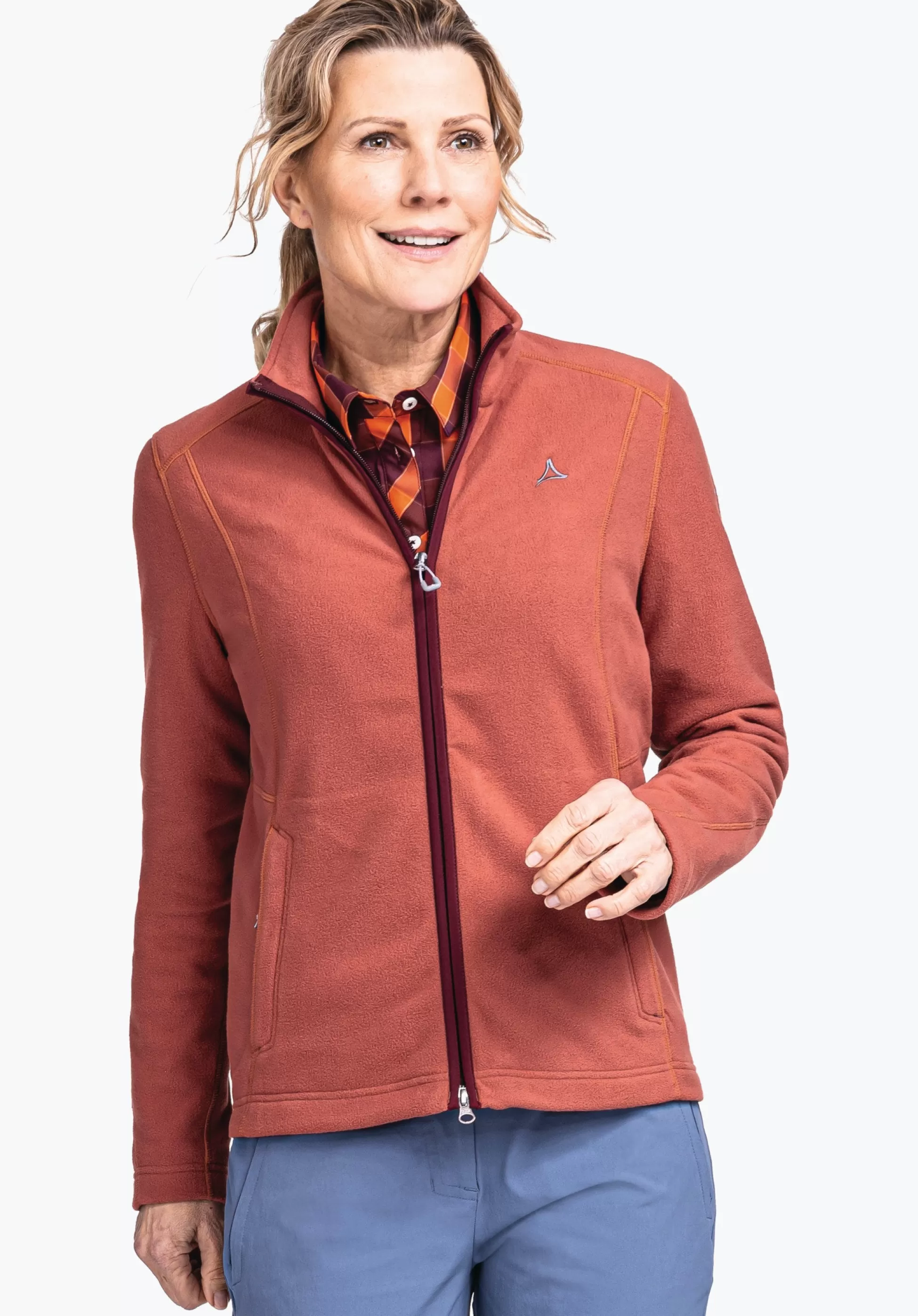 WOMEN SCHÖFFEL Trek & Hike<Fleece jacket with high wearing comfort white
