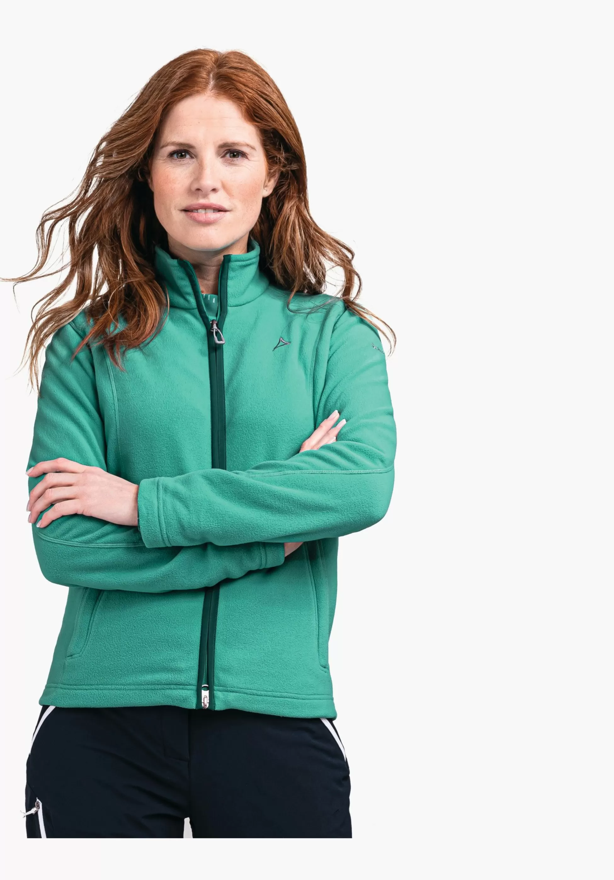 WOMEN SCHÖFFEL Trek & Hike<Fleece jacket with high wearing comfort white