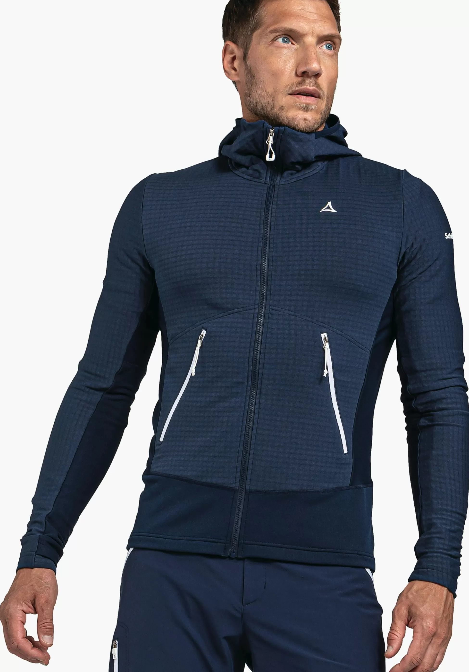 MEN SCHÖFFEL Mountaineering<Functional fleece with 2-way stretch orange