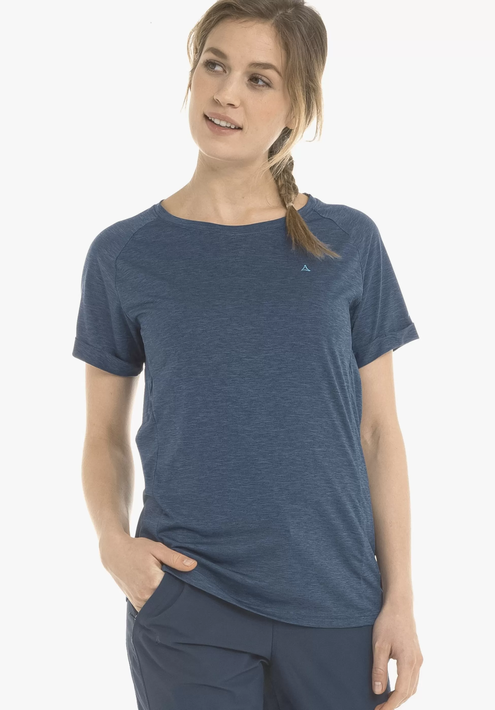 WOMEN SCHÖFFEL Trek & Hike<Functional, ideal hiking shirt blue