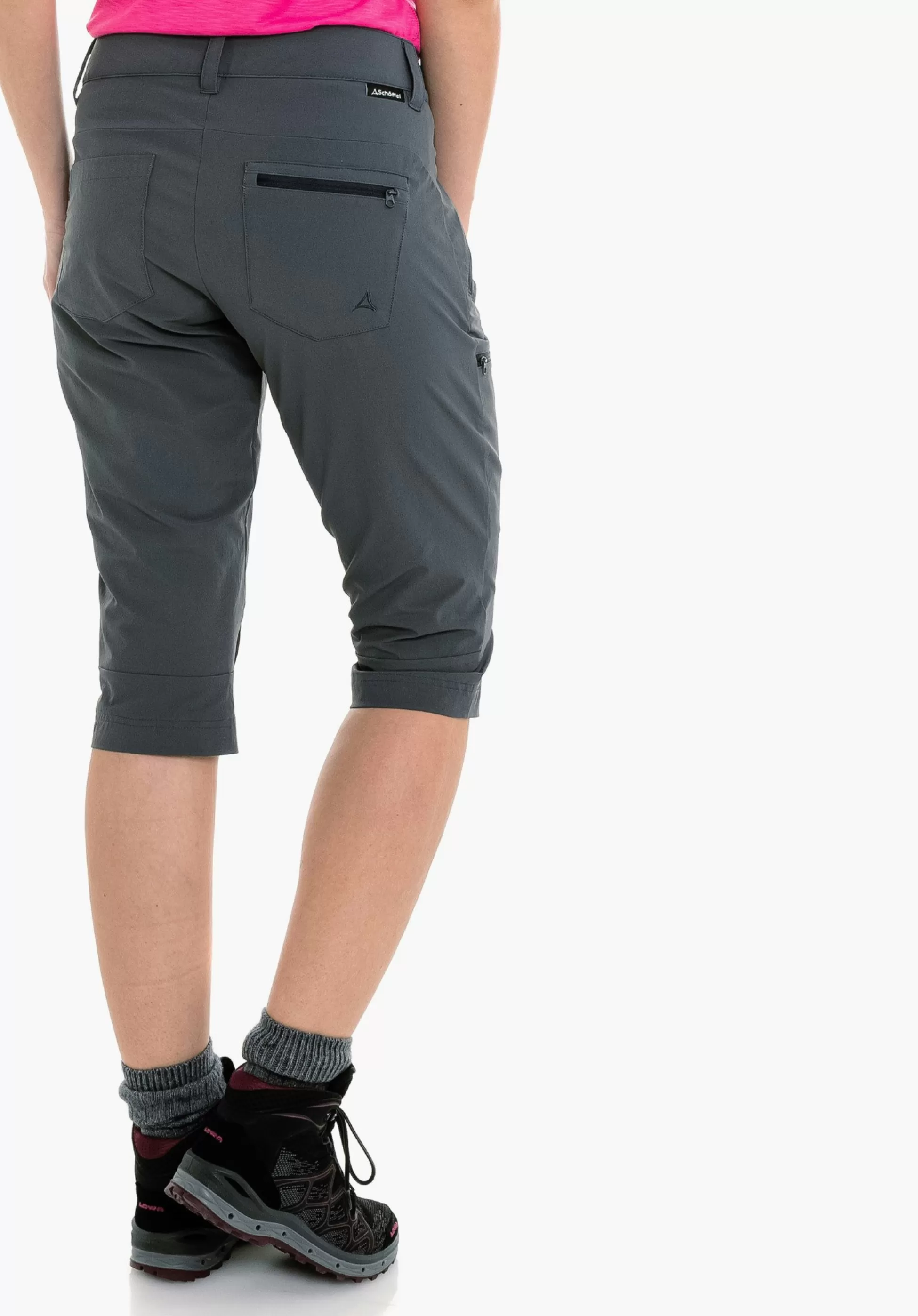 WOMEN SCHÖFFEL Trek & Hike | Pants Short<Functional ¾-length pants for any activity red