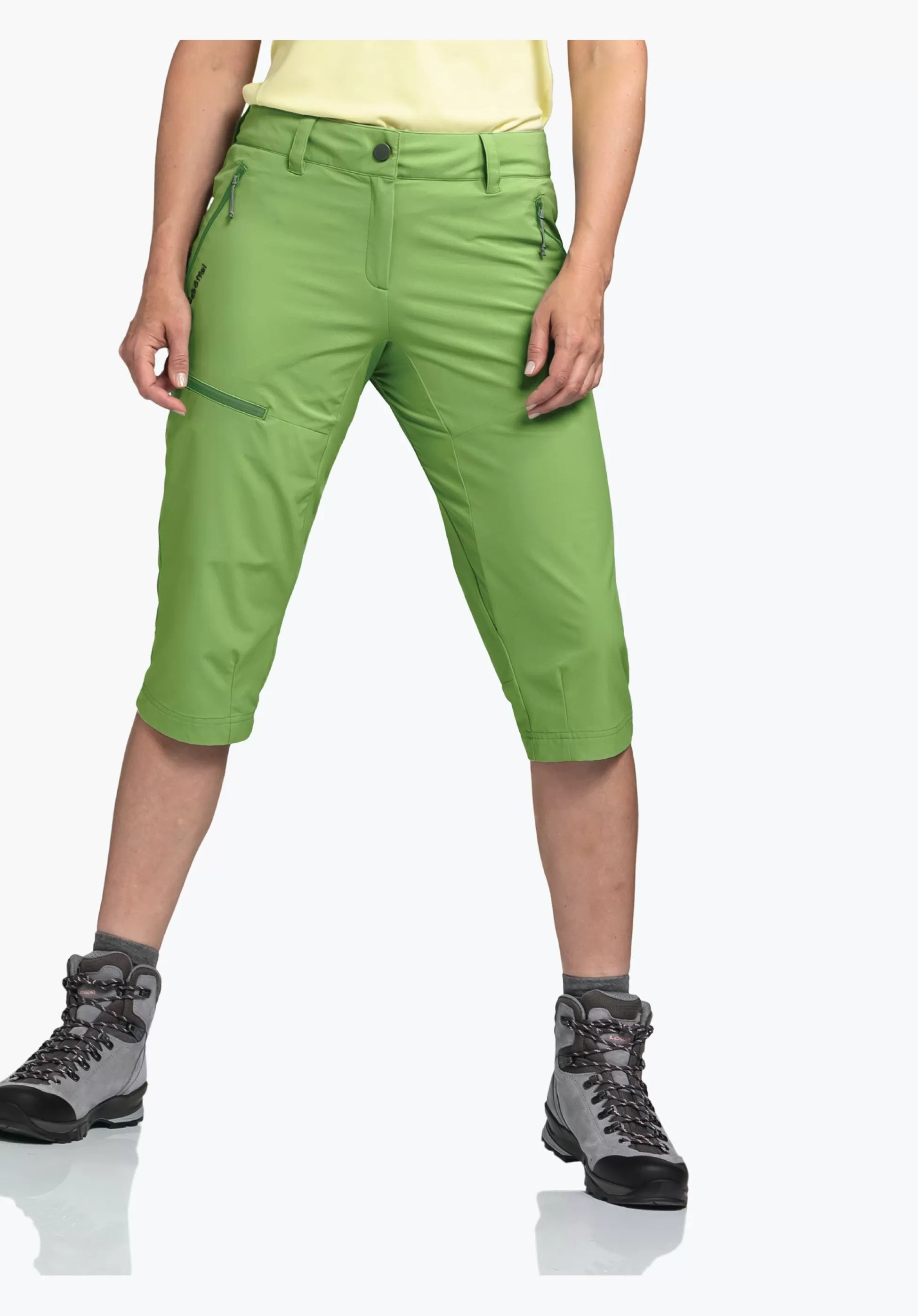 WOMEN SCHÖFFEL Trek & Hike | Pants Short<Functional ¾-length pants for any activity red