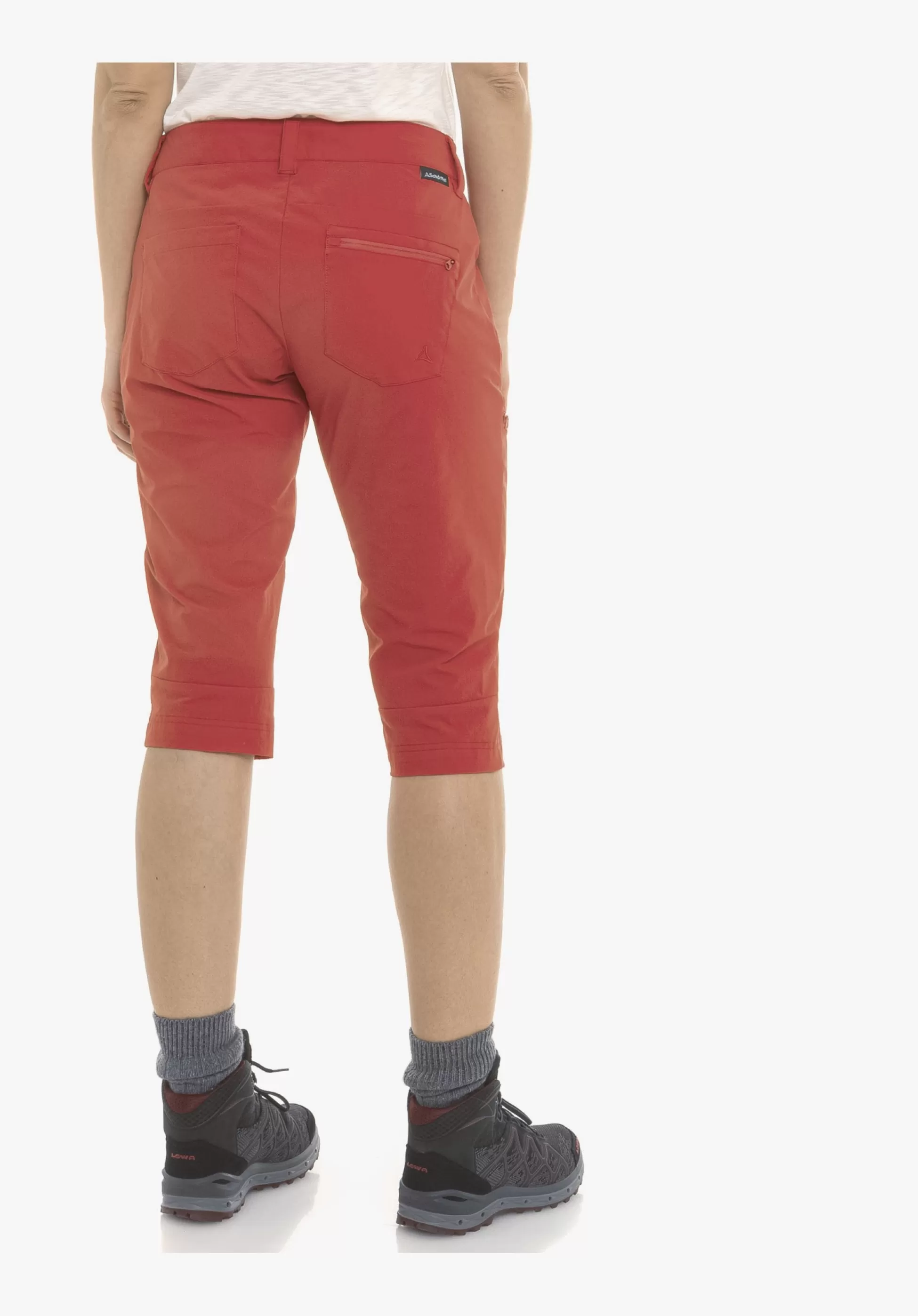 WOMEN SCHÖFFEL Trek & Hike | Pants Short<Functional ¾-length pants for any activity red