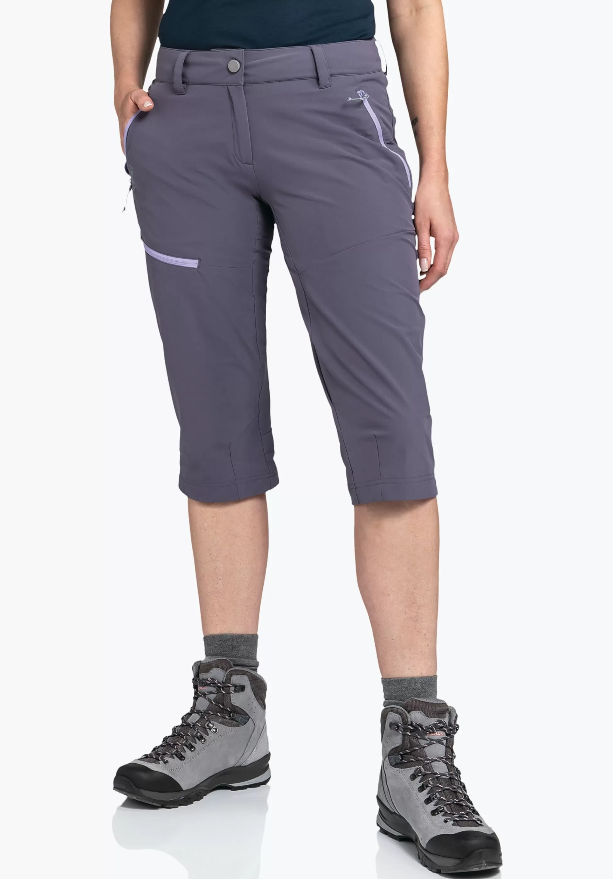 WOMEN SCHÖFFEL Trek & Hike | Pants Short<Functional ¾-length pants for any activity red