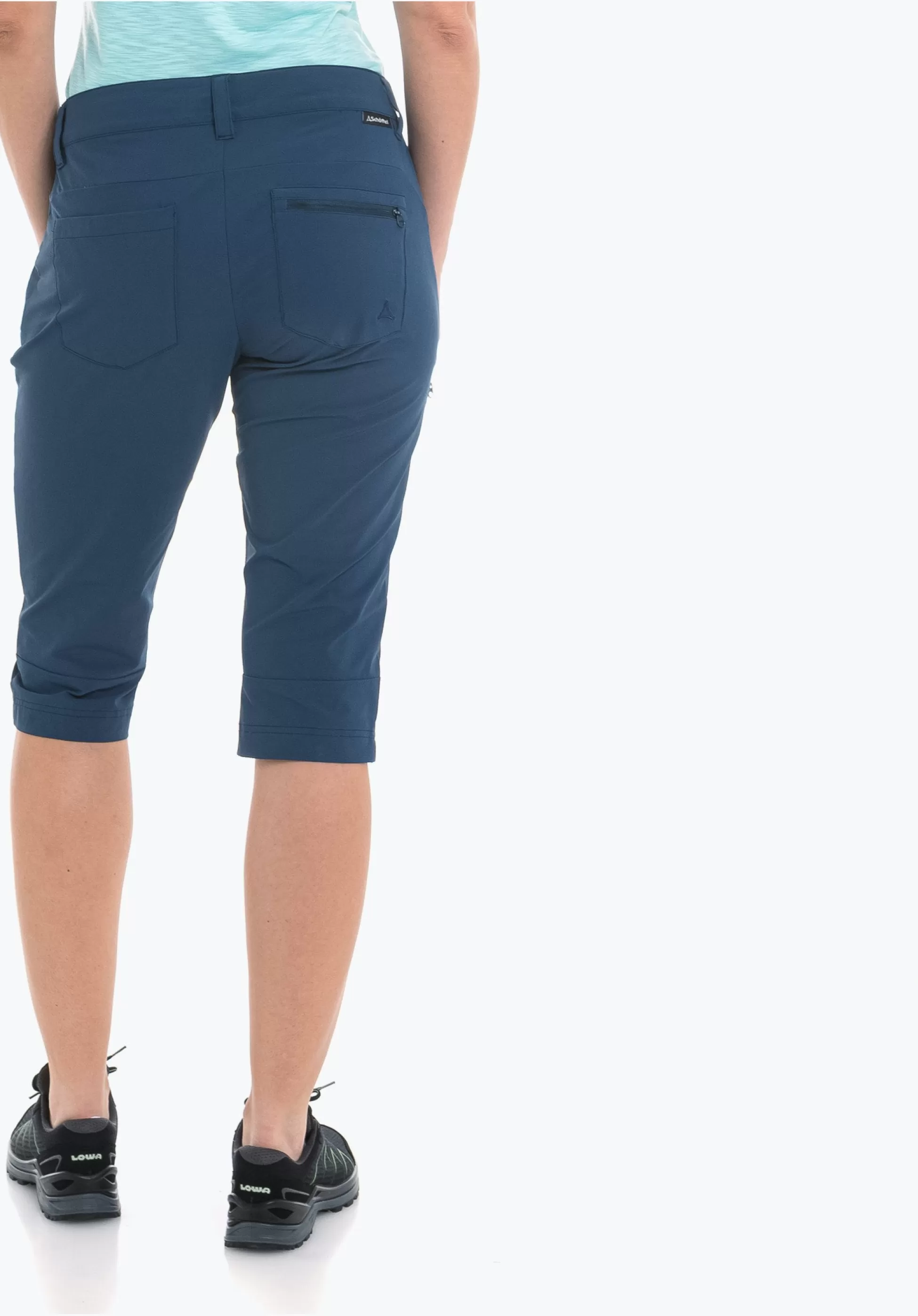 WOMEN SCHÖFFEL Pants Short | Trek & Hike<Functional ¾-length pants for any activity red