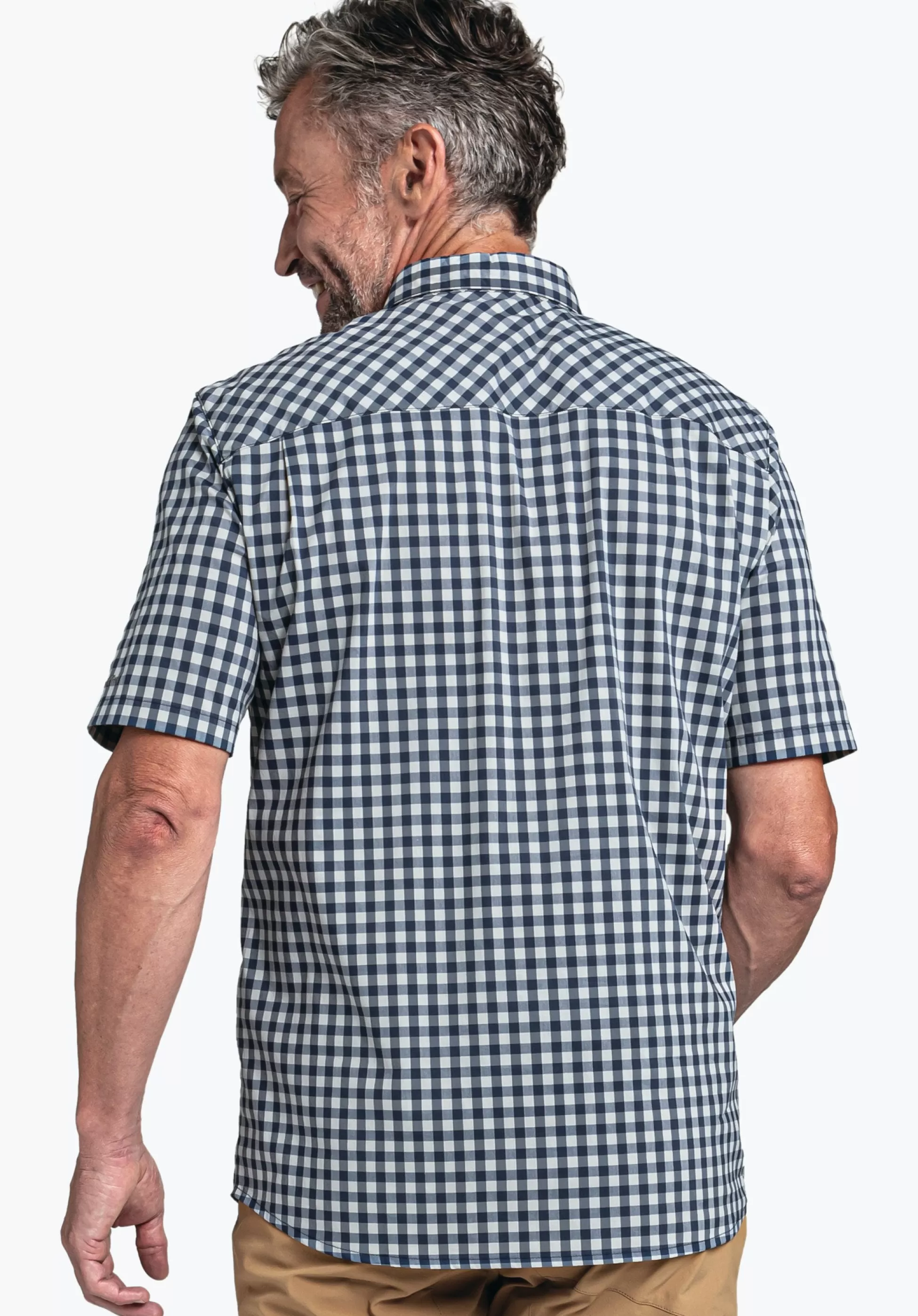 MEN SCHÖFFEL <Functional shirt with freedom of movement grey
