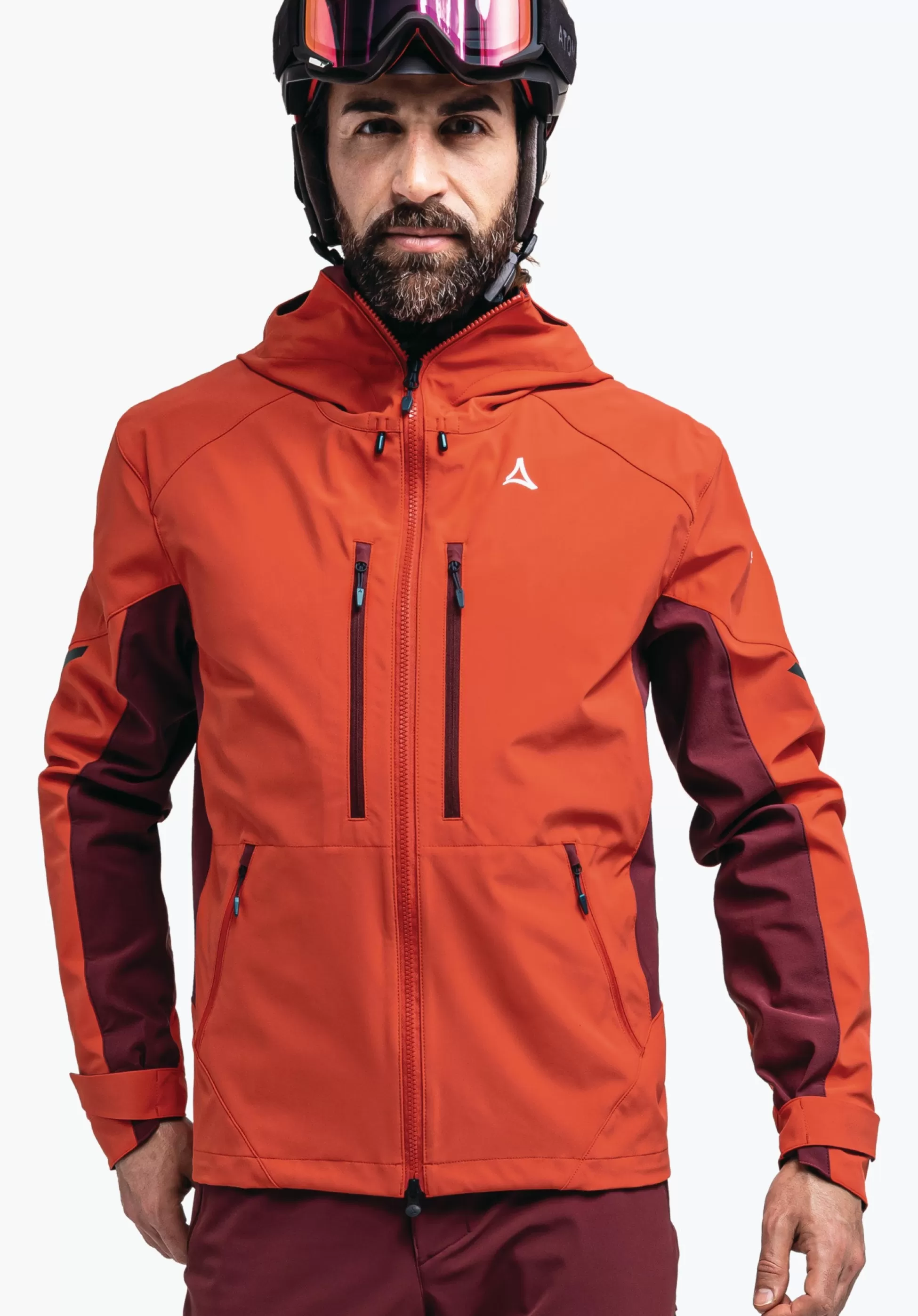 MEN SCHÖFFEL Ski Tour | Mountaineering | Outdoor Jackets<Functional softshell ski touring jacket orange