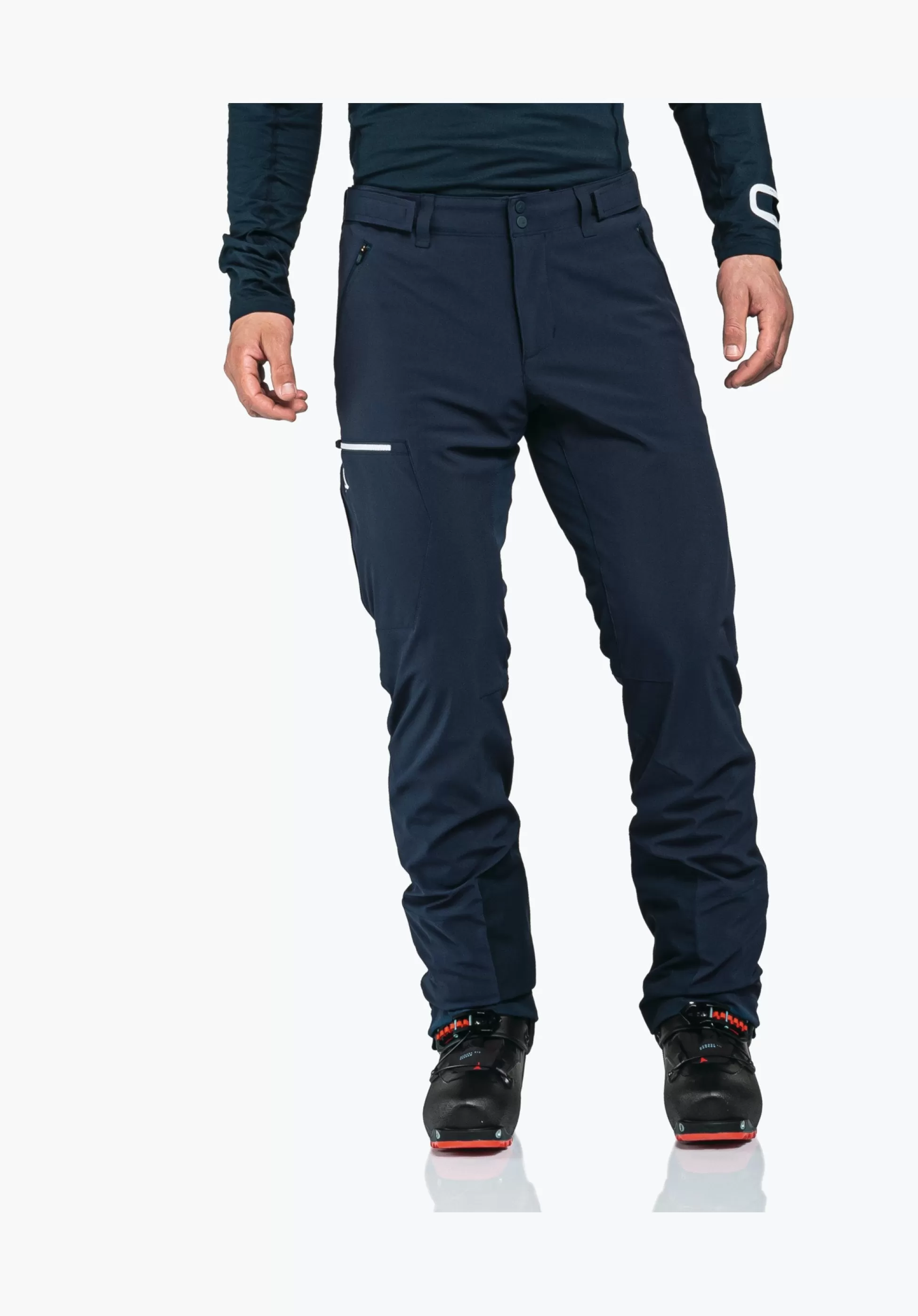 MEN SCHÖFFEL Ski Tour | Mountaineering | Pants Long<Functional softshell ski touring pants blau