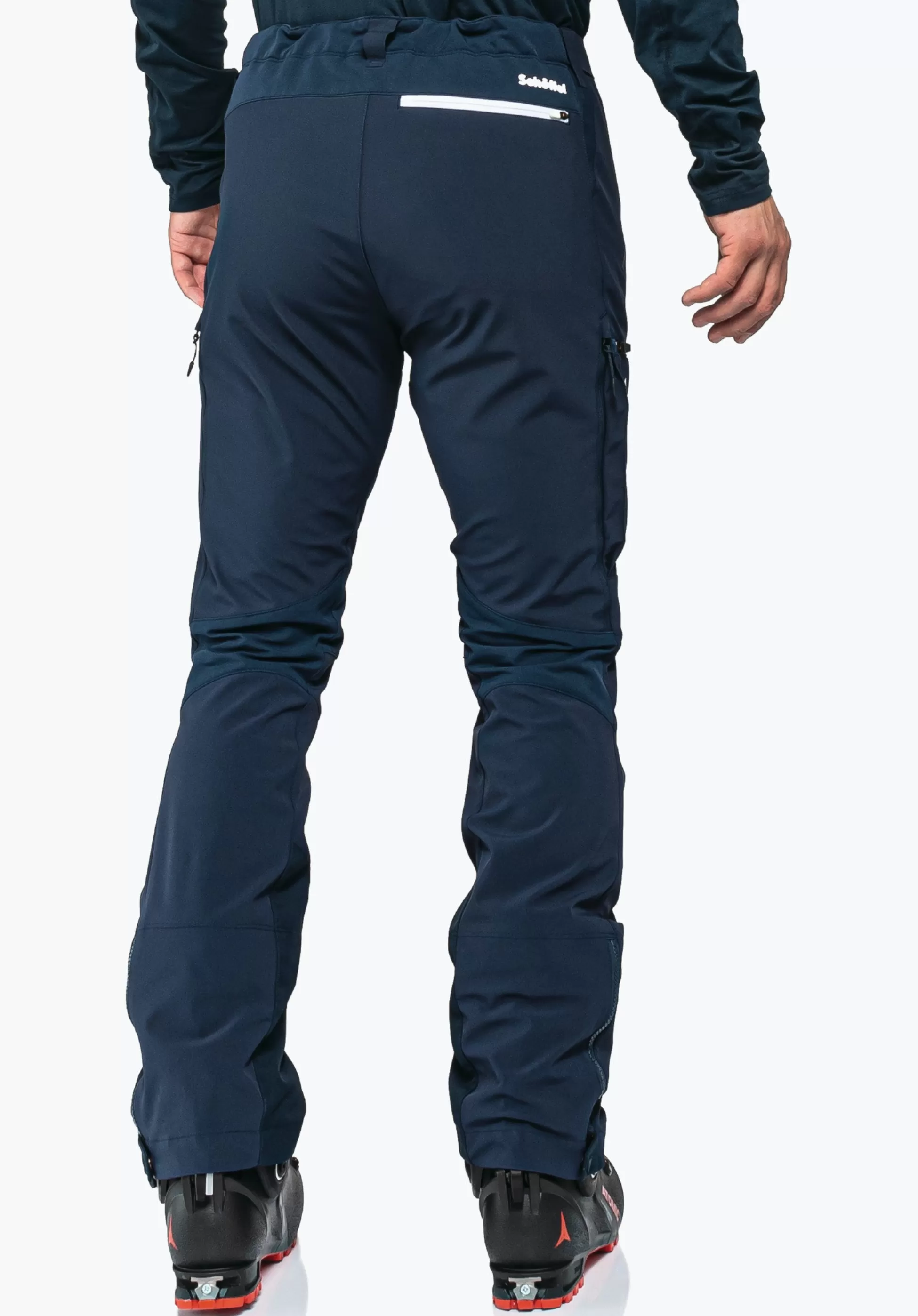 MEN SCHÖFFEL Ski Tour | Mountaineering | Pants Long<Functional softshell ski touring pants blau