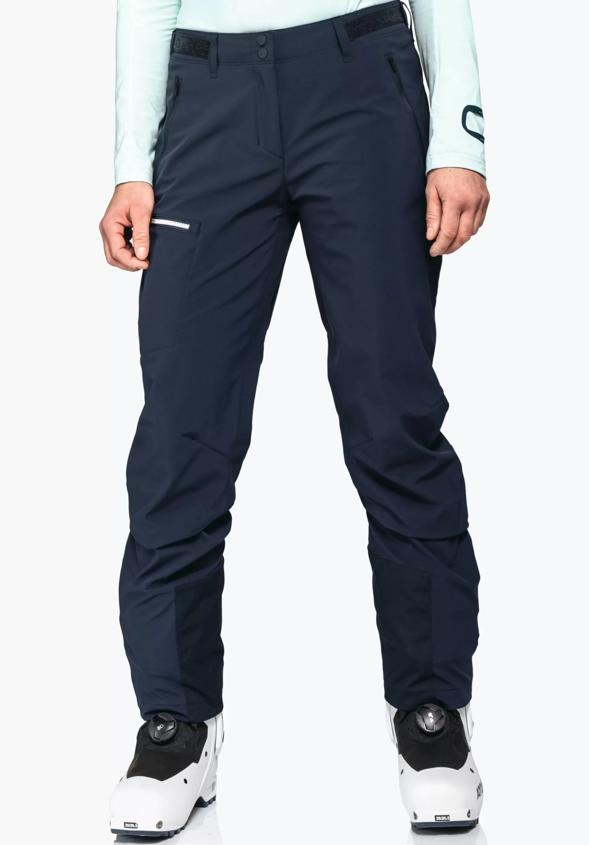 WOMEN SCHÖFFEL Ski Tour | Mountaineering | Pants Long<Functional softshell ski touring pants red