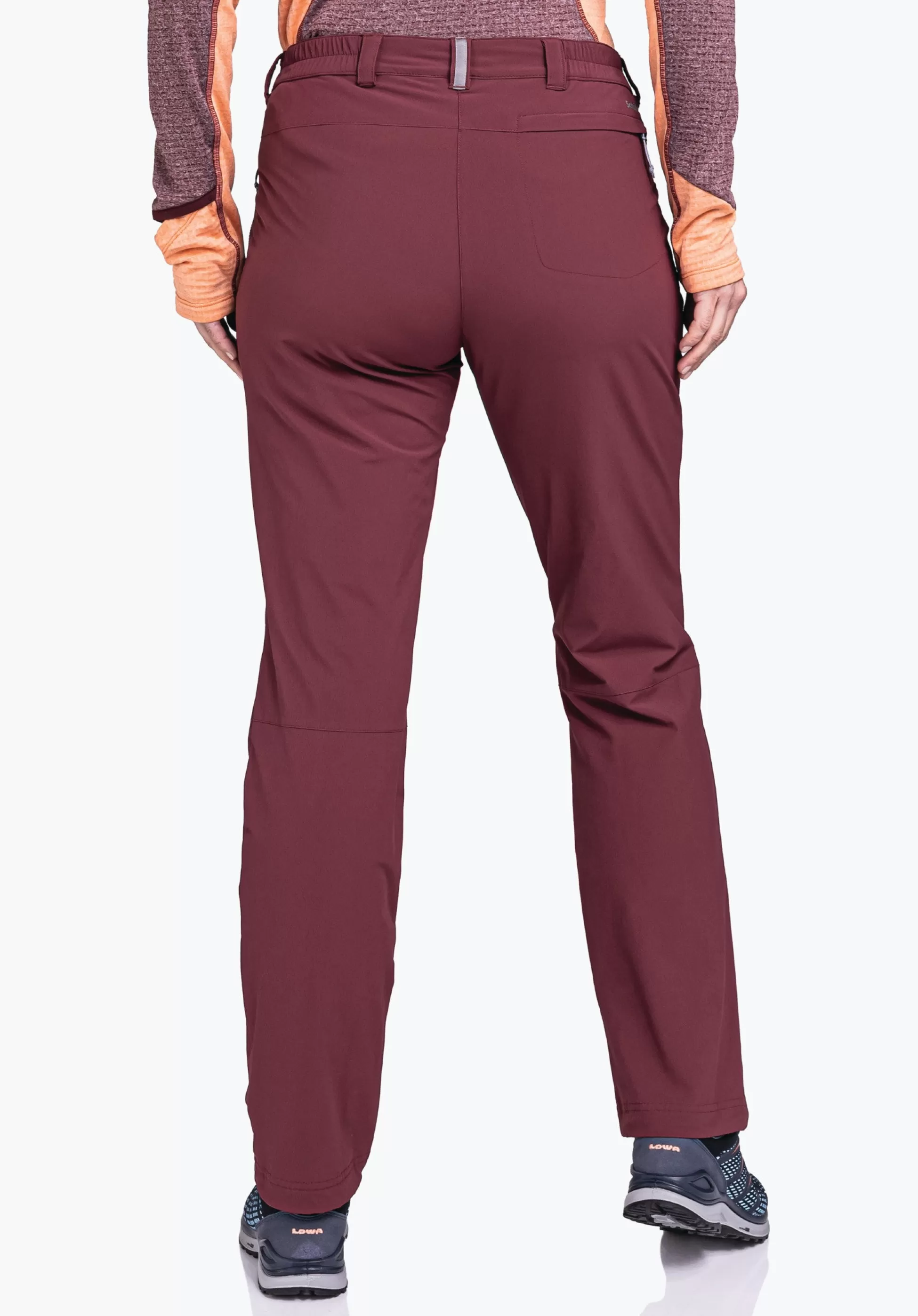 WOMEN SCHÖFFEL Trek & Hike | Pants Long<Functional, warming hiking pants red