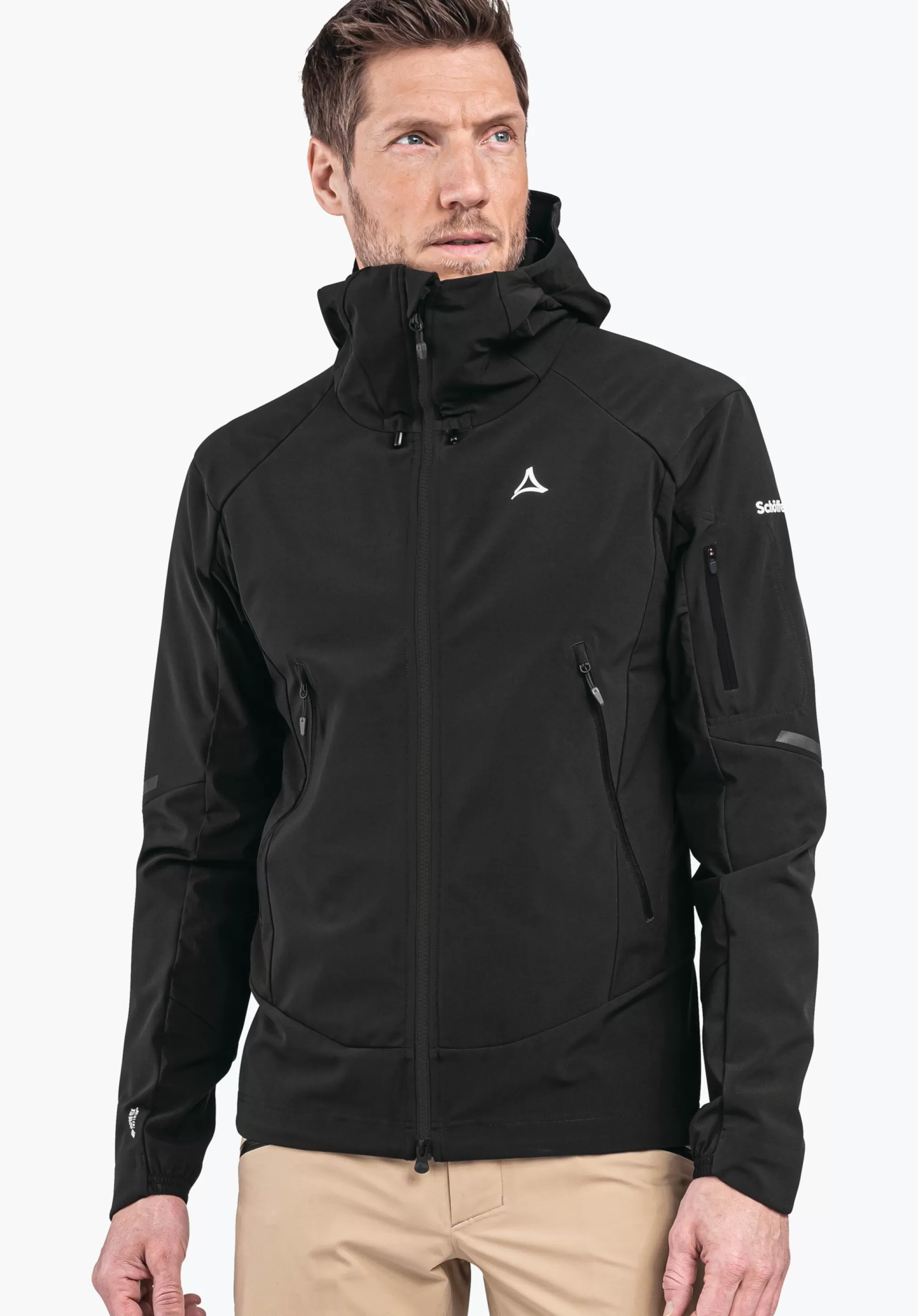 MEN SCHÖFFEL Ski Tour | Mountaineering | Outdoor Jackets<GORE-TEX® softshell ski touring jacket green