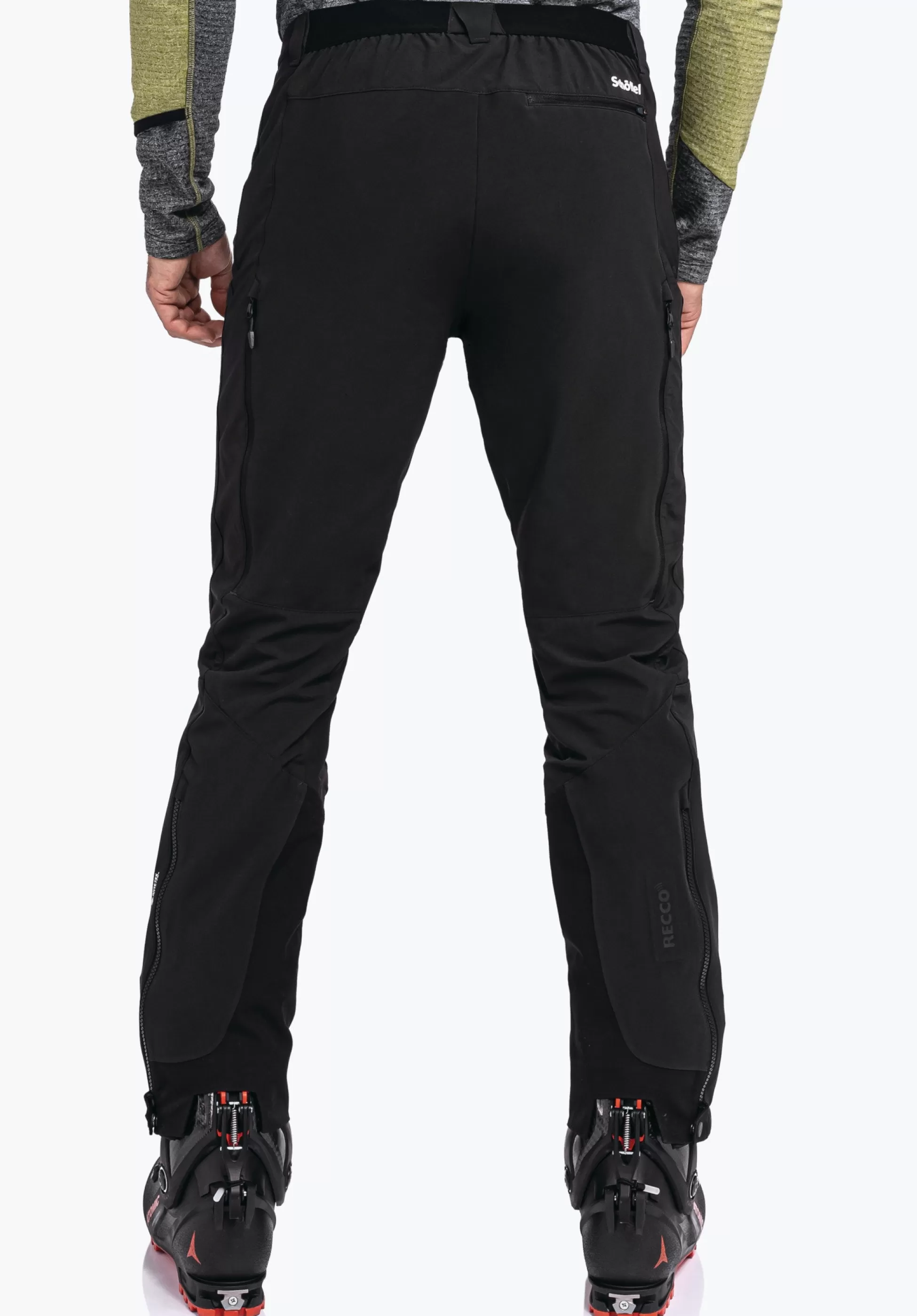 MEN SCHÖFFEL Pants Long | Ski Tour | Mountaineering<GORE-TEX® softshell ski touring pants blue