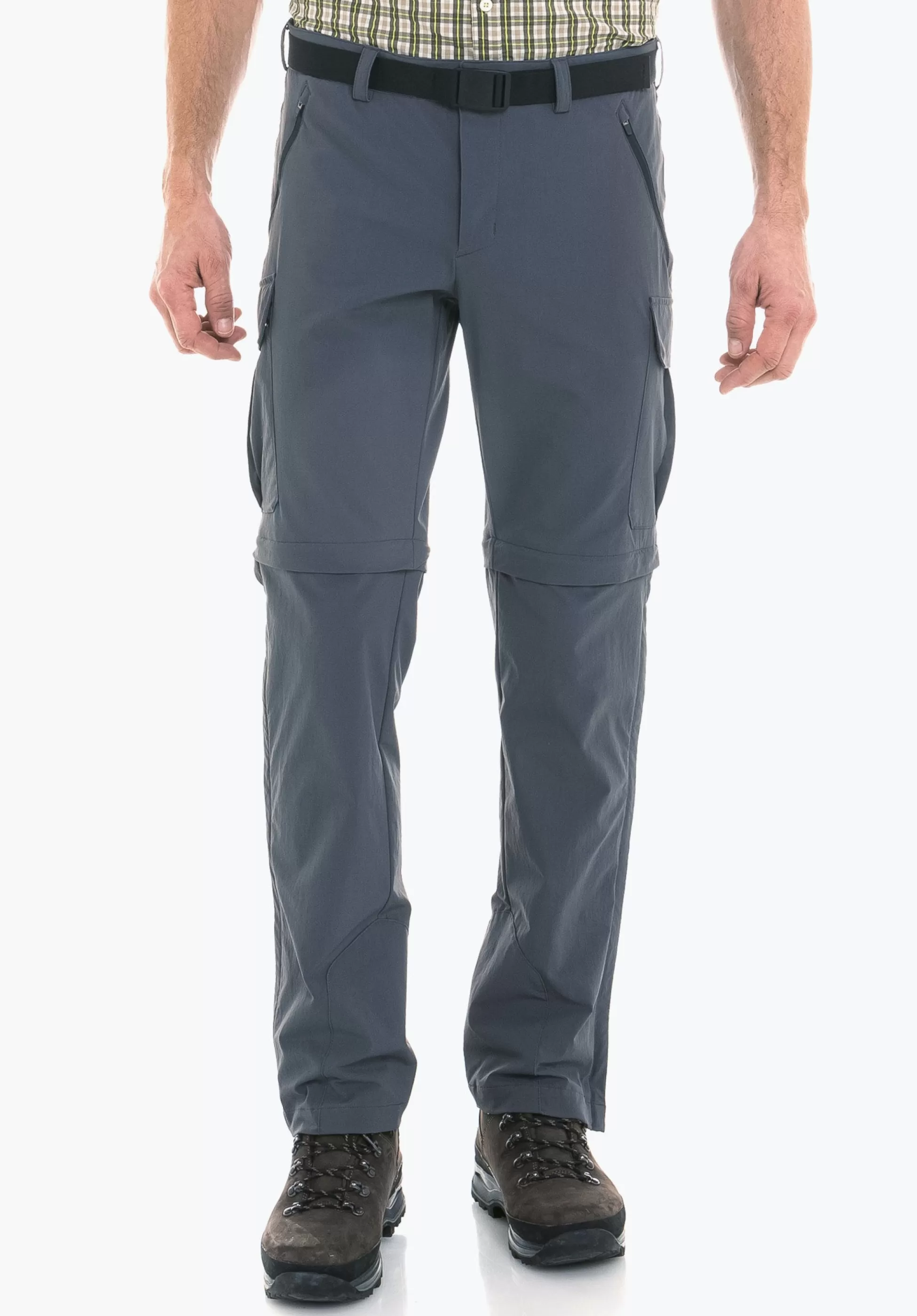 MEN SCHÖFFEL Trek & Hike | Pants Zip Off<Great hiking pants with Zip function green