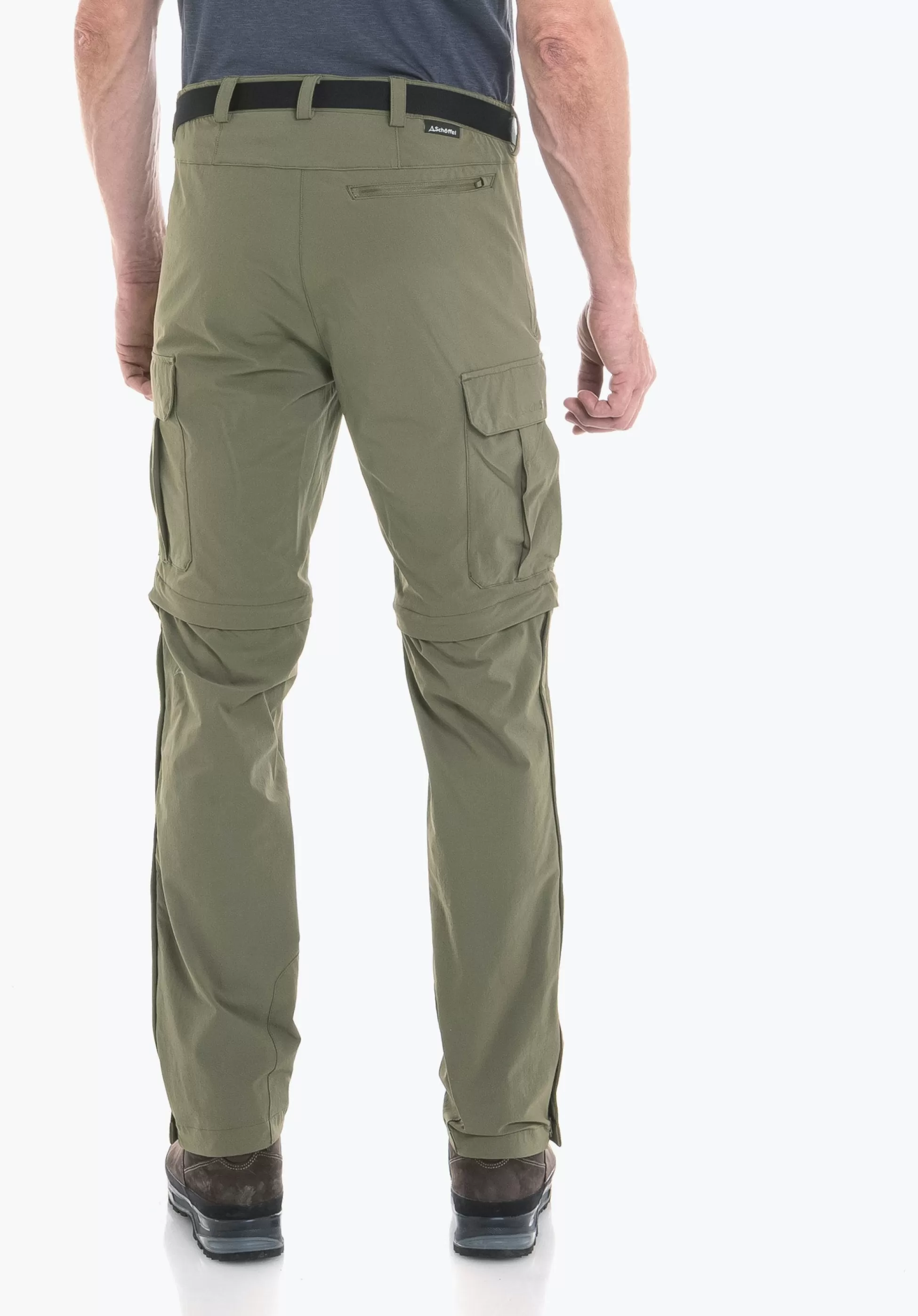 MEN SCHÖFFEL Trek & Hike | Pants Zip Off<Great hiking pants with Zip function green