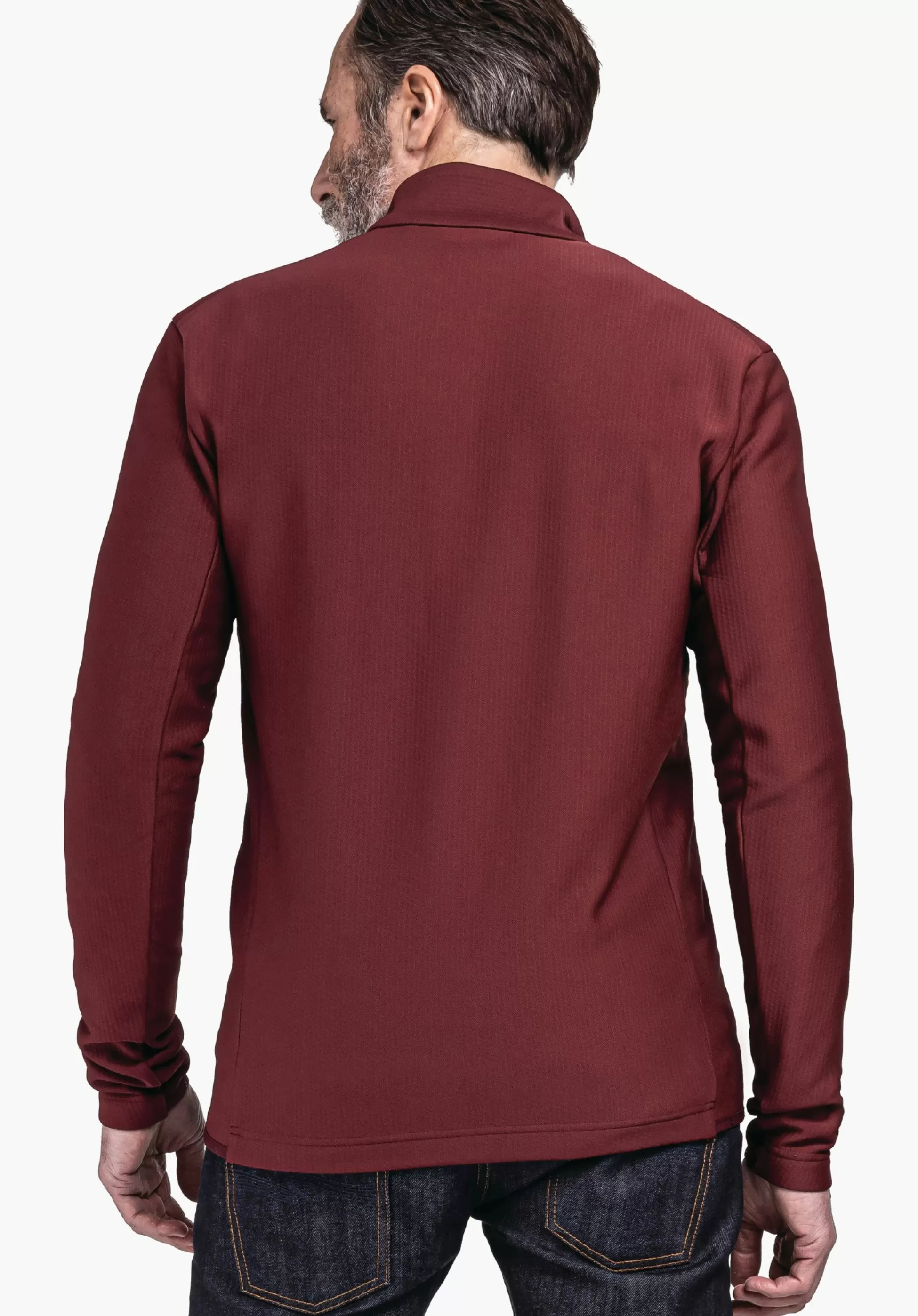 MEN SCHÖFFEL Skiing<High quality and warm fleece jacket red