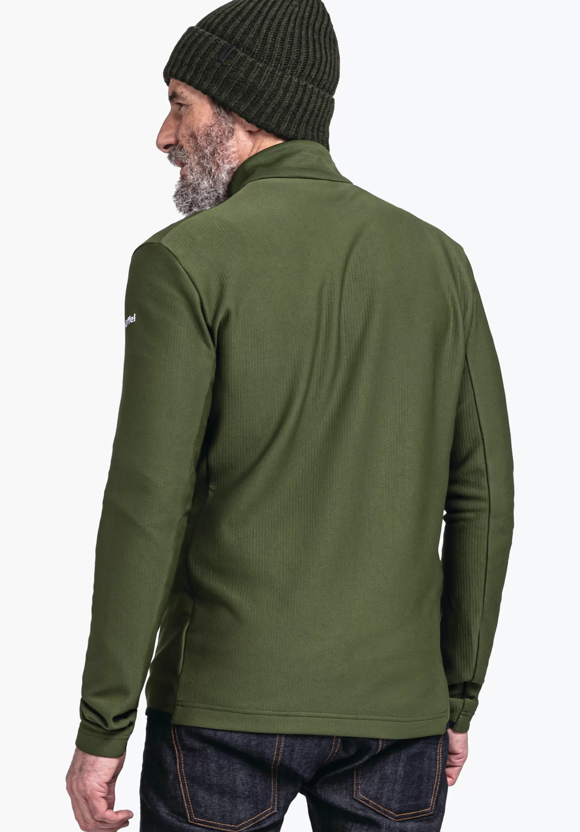 MEN SCHÖFFEL Skiing<High quality and warm fleece jacket red