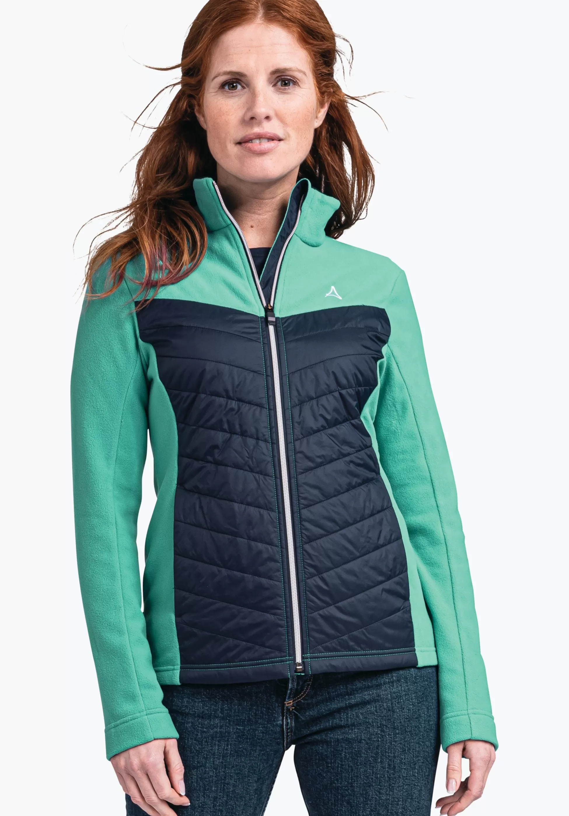 WOMEN SCHÖFFEL Skiing<High quality and warm fleece jacket beige