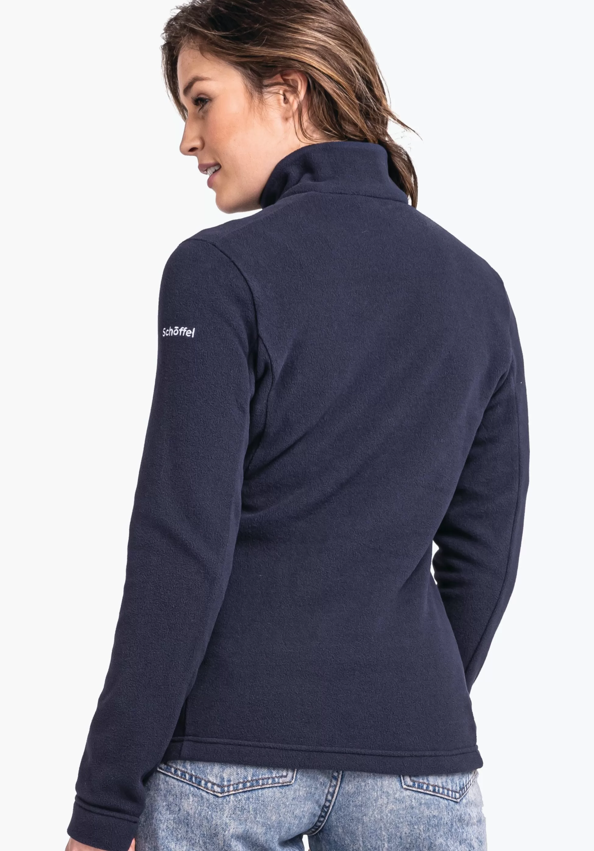WOMEN SCHÖFFEL Skiing<High quality and warm fleece jacket beige