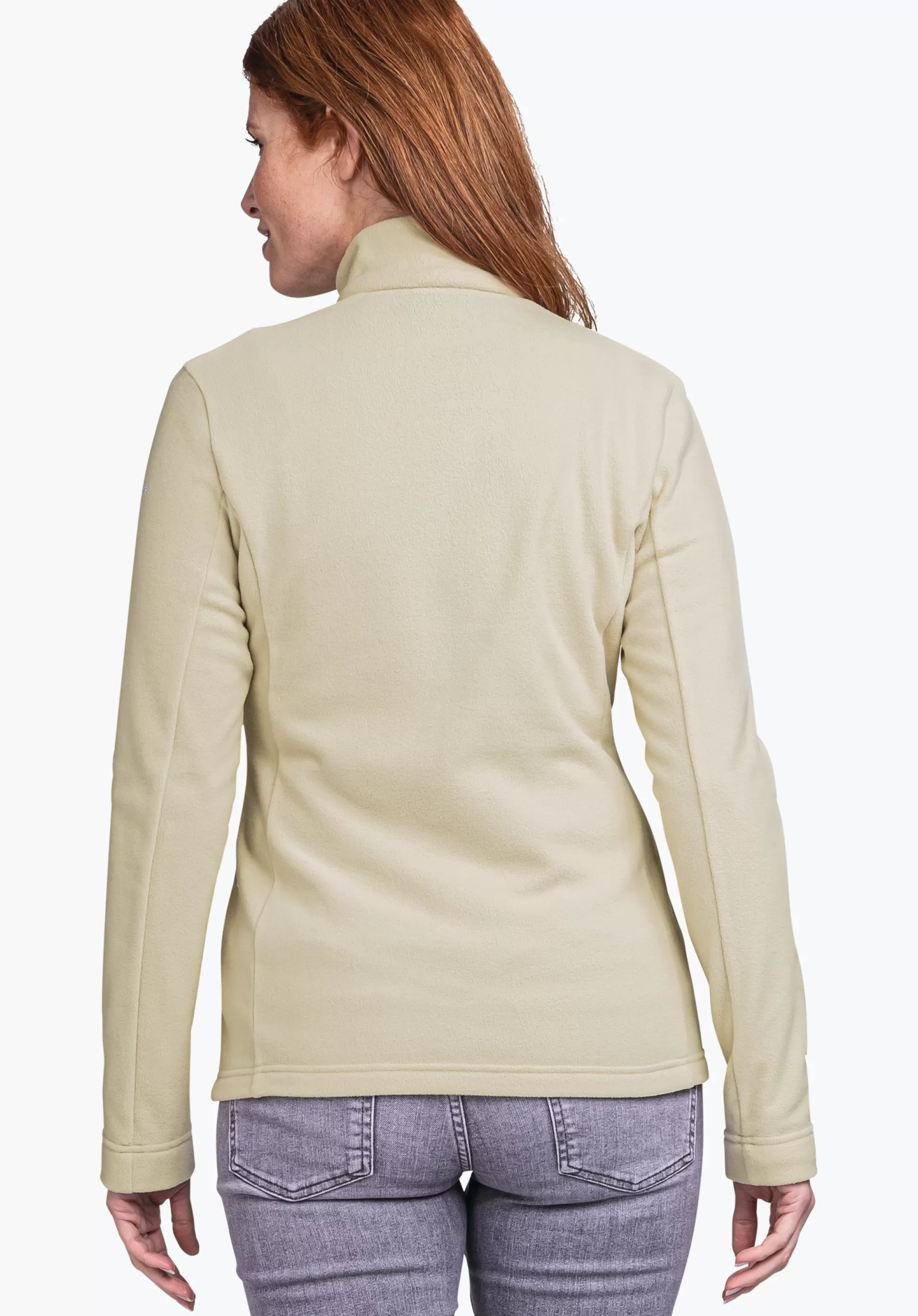WOMEN SCHÖFFEL Skiing<High quality and warm fleece jacket beige