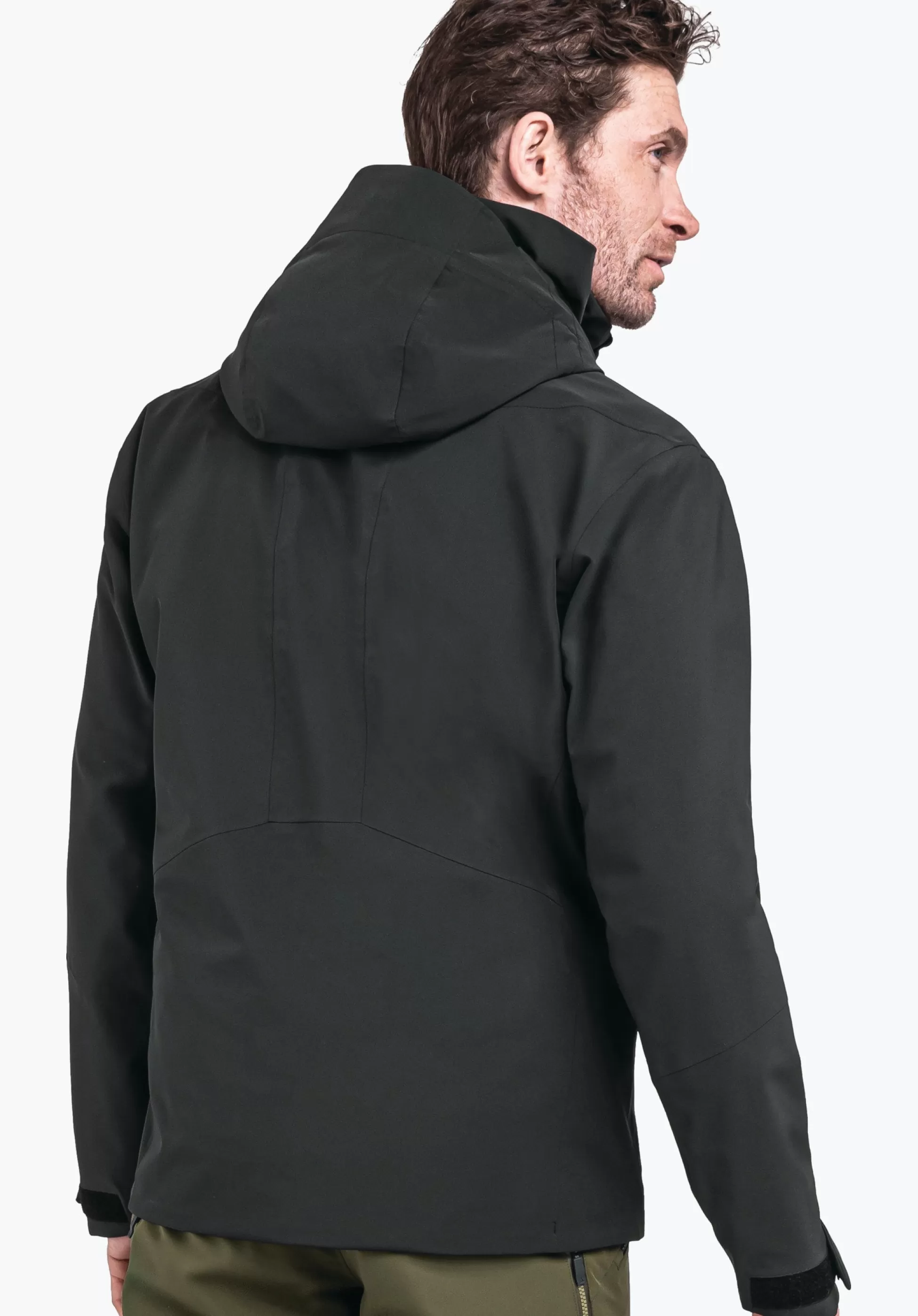 MEN SCHÖFFEL Skiing<High technical hardshell ski jacket green