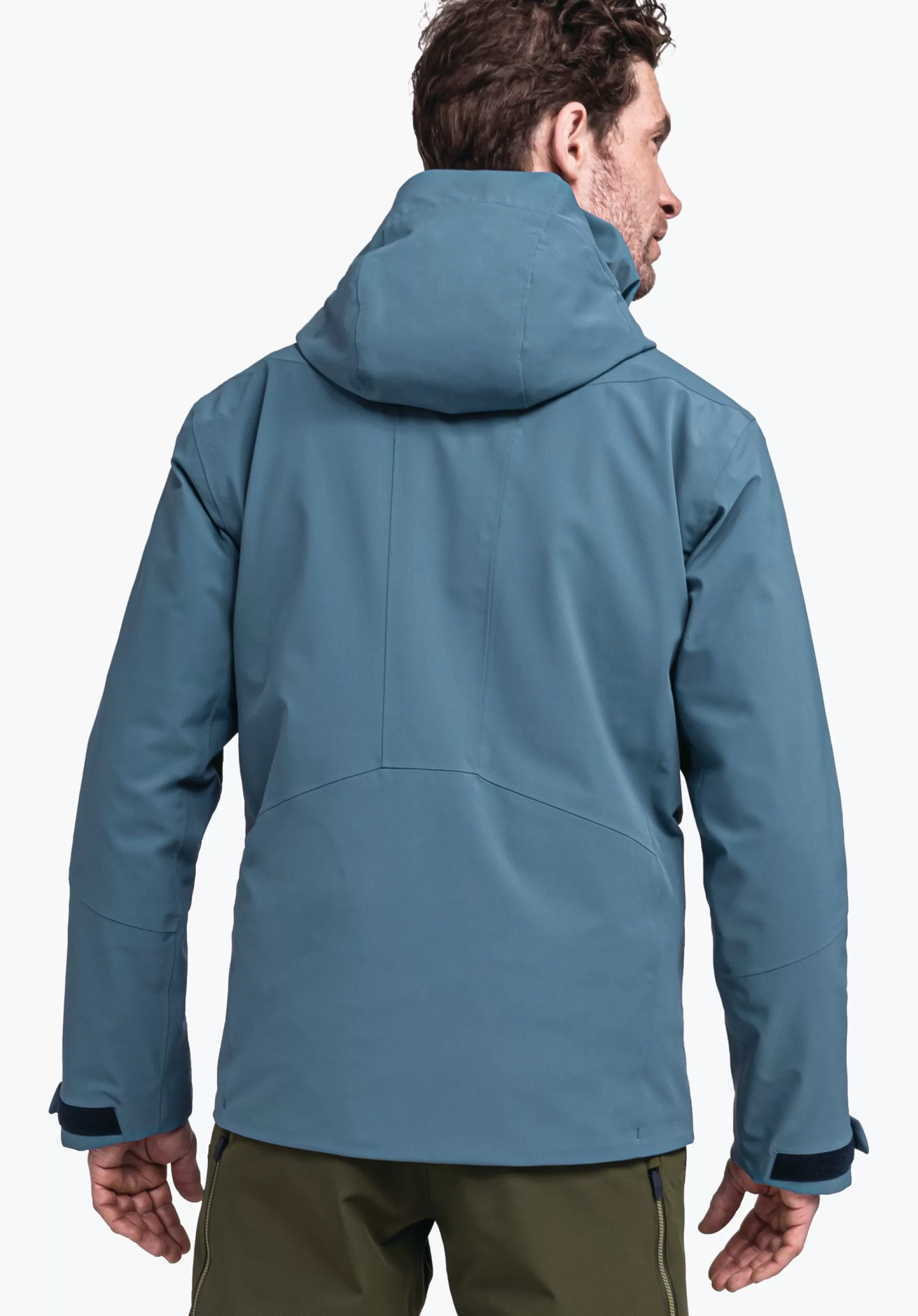 MEN SCHÖFFEL Skiing<High technical hardshell ski jacket green