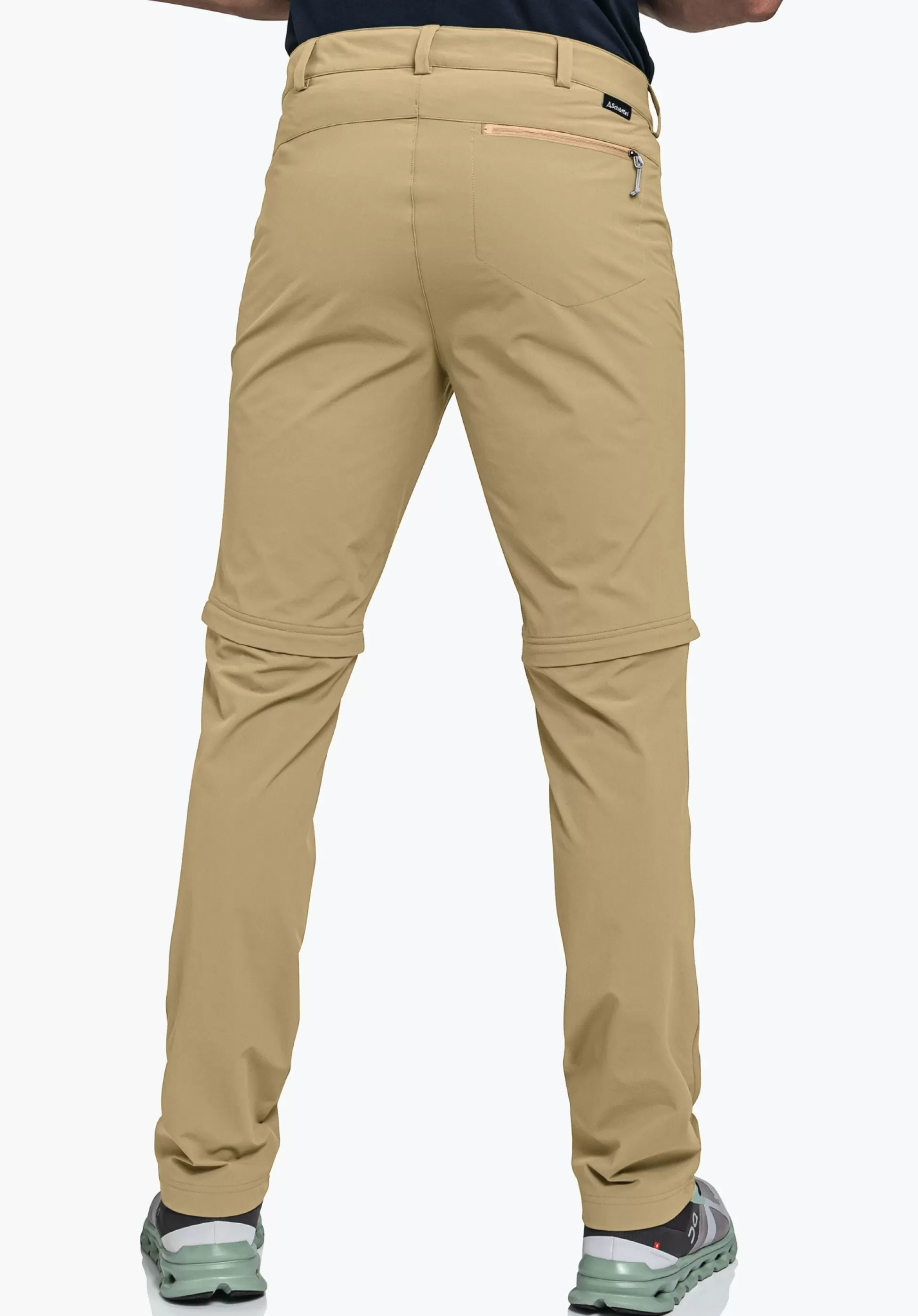 MEN SCHÖFFEL Trek & Hike | Pants Zip Off<Hiking pants zip-off to Bermudas beige