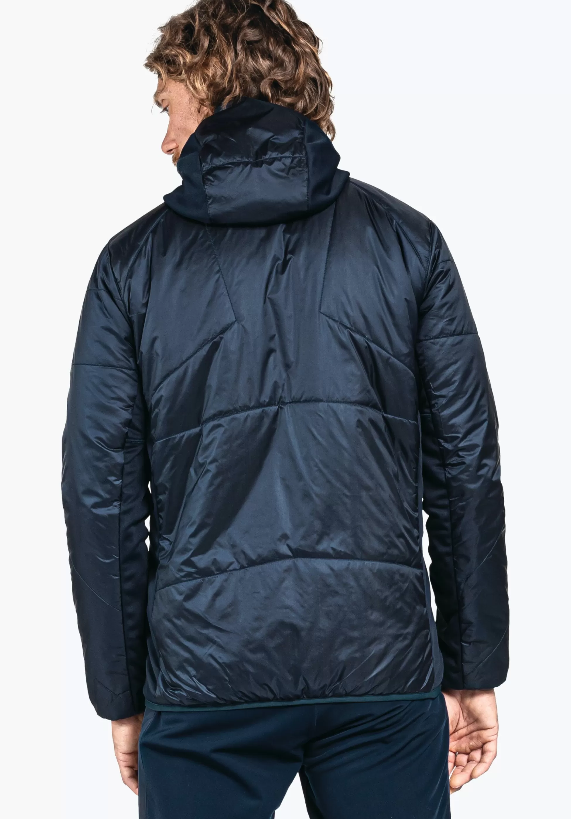 MEN SCHÖFFEL Trek & Hike | Outdoor Jackets<Hybrid jacket with sustainable padding orange