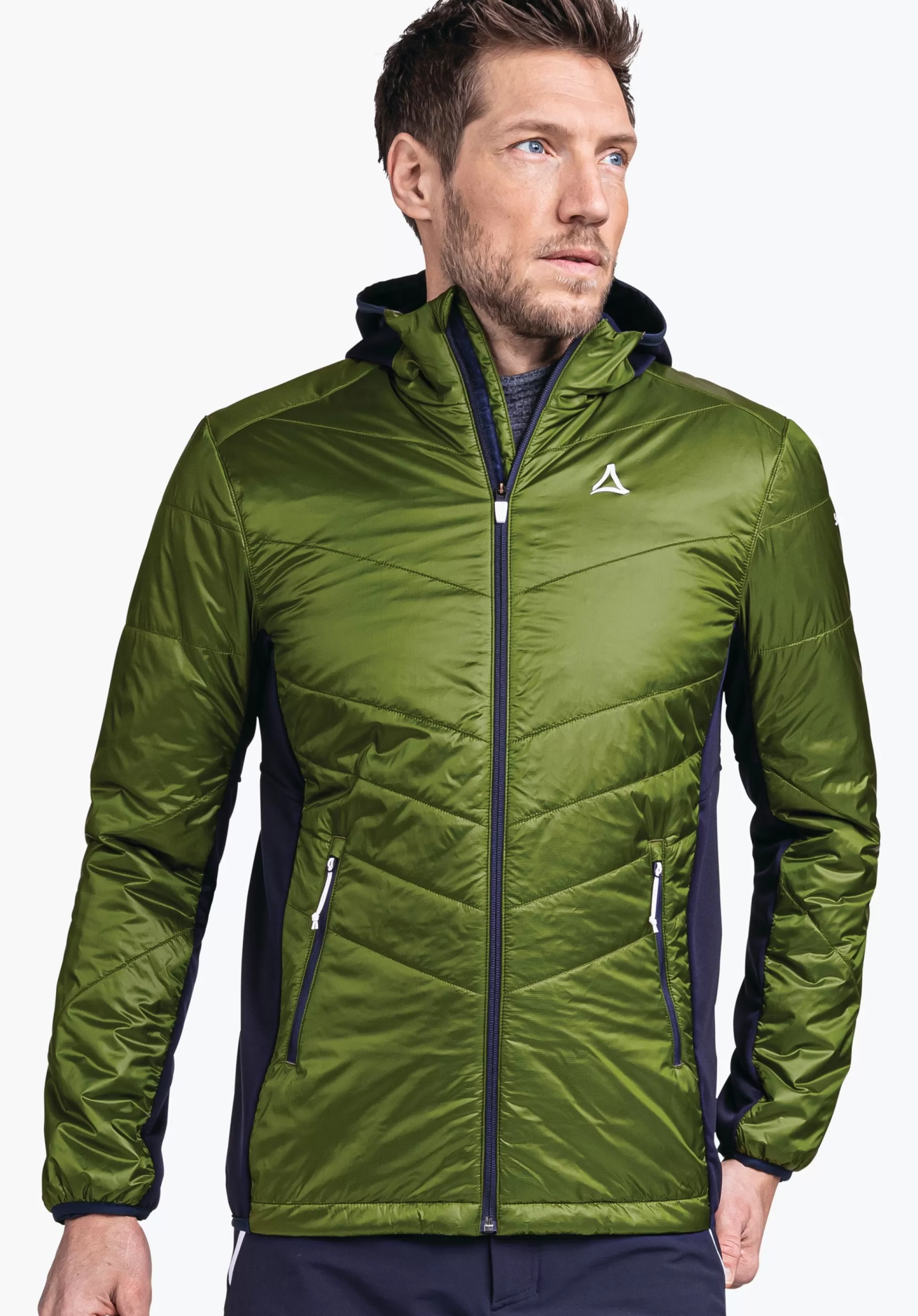 MEN SCHÖFFEL Trek & Hike | Outdoor Jackets<Hybrid jacket with sustainable padding orange