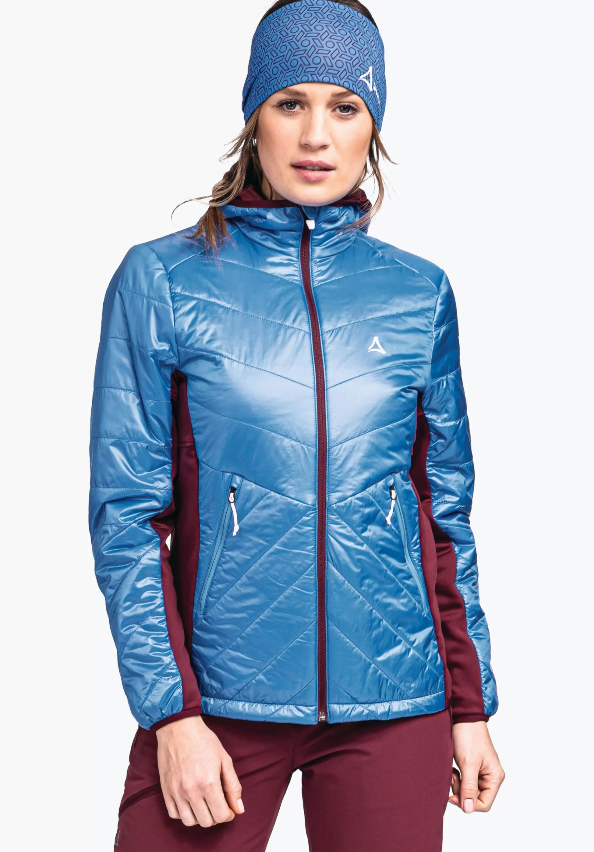 WOMEN SCHÖFFEL Outdoor Jackets<Hybrid jacket with sustainable padding red