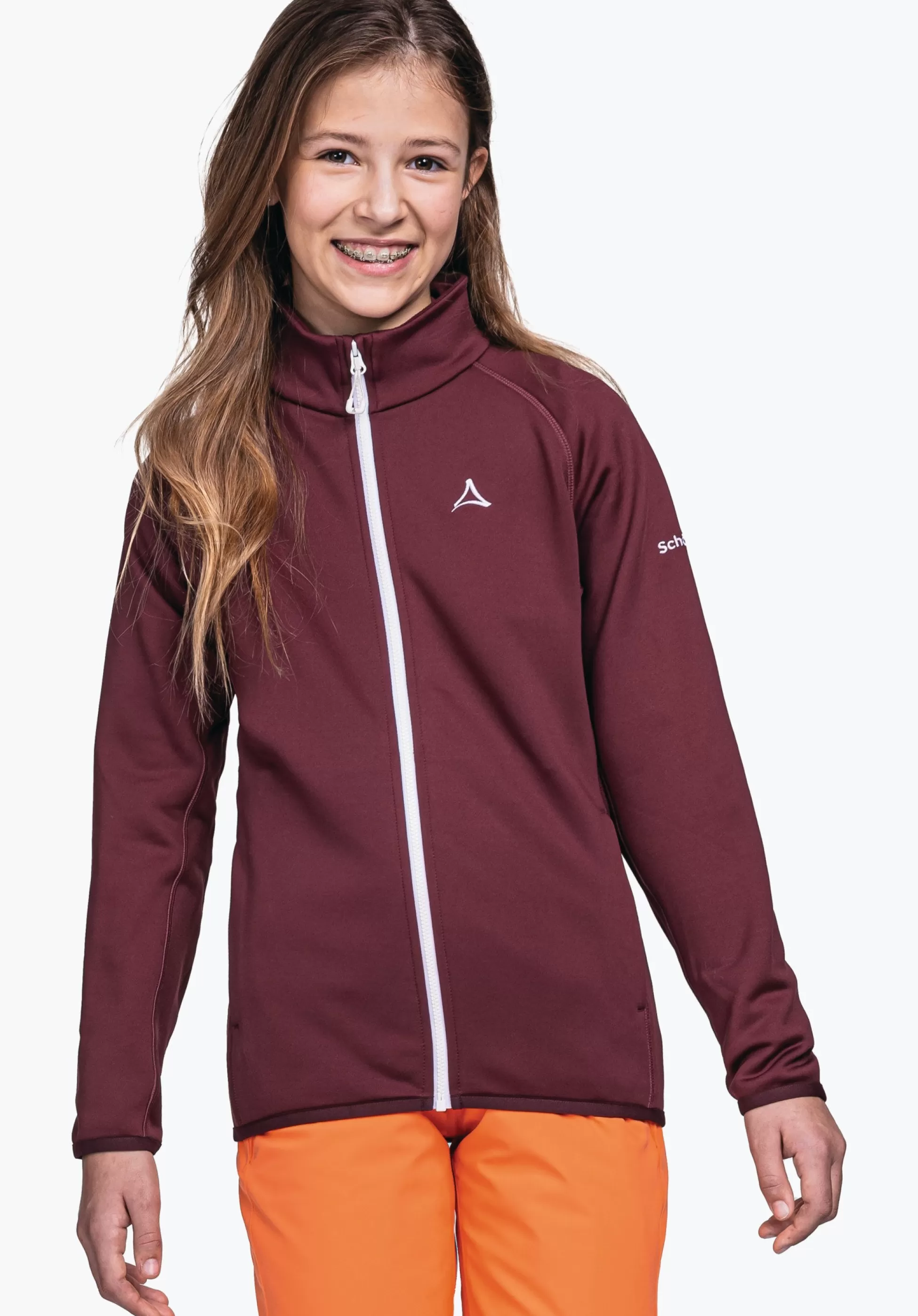 CHILDREN SCHÖFFEL Ski<Kids ski fleece made from recycled material red