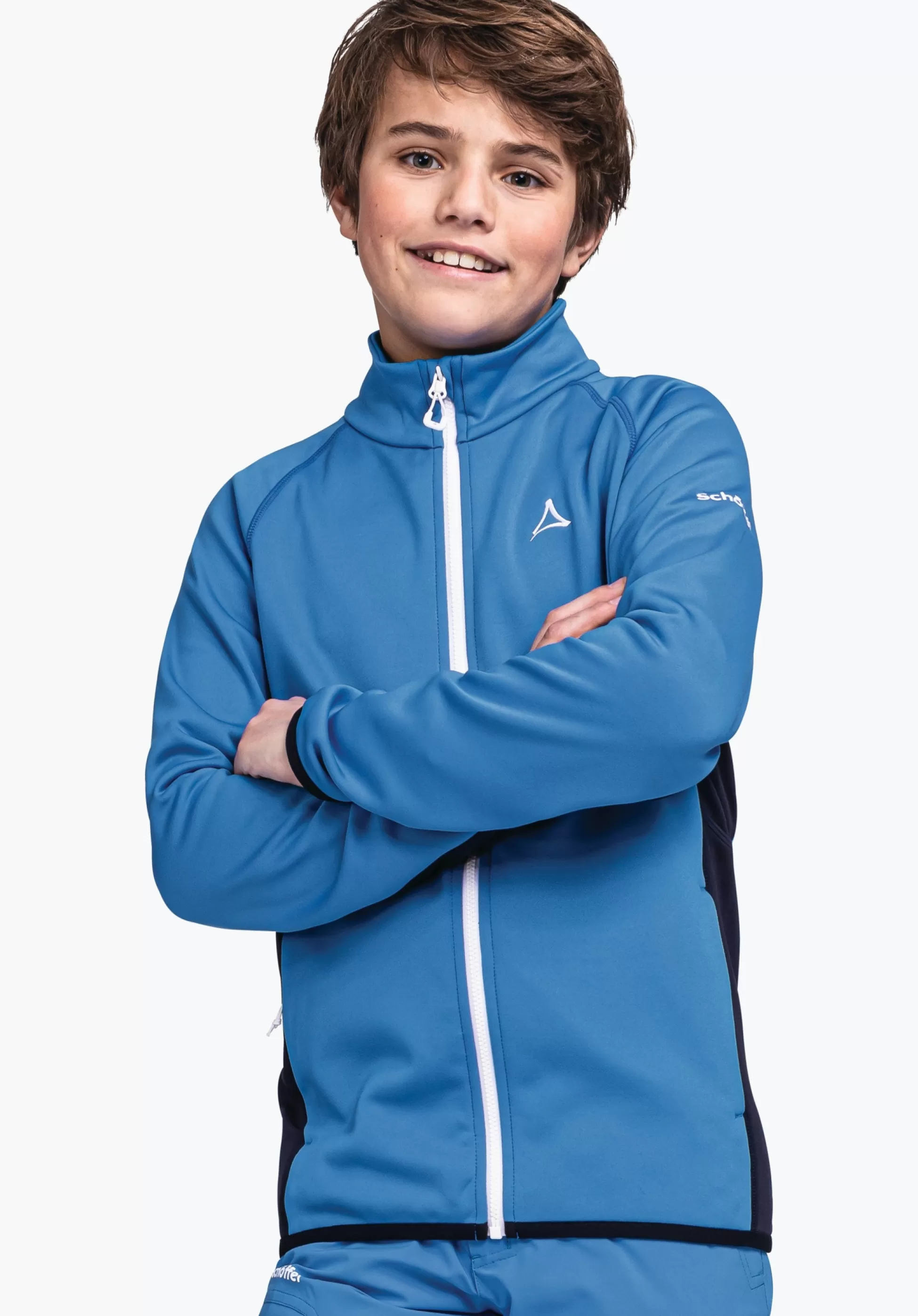 CHILDREN SCHÖFFEL Ski<Kids ski fleece made from recycled material red