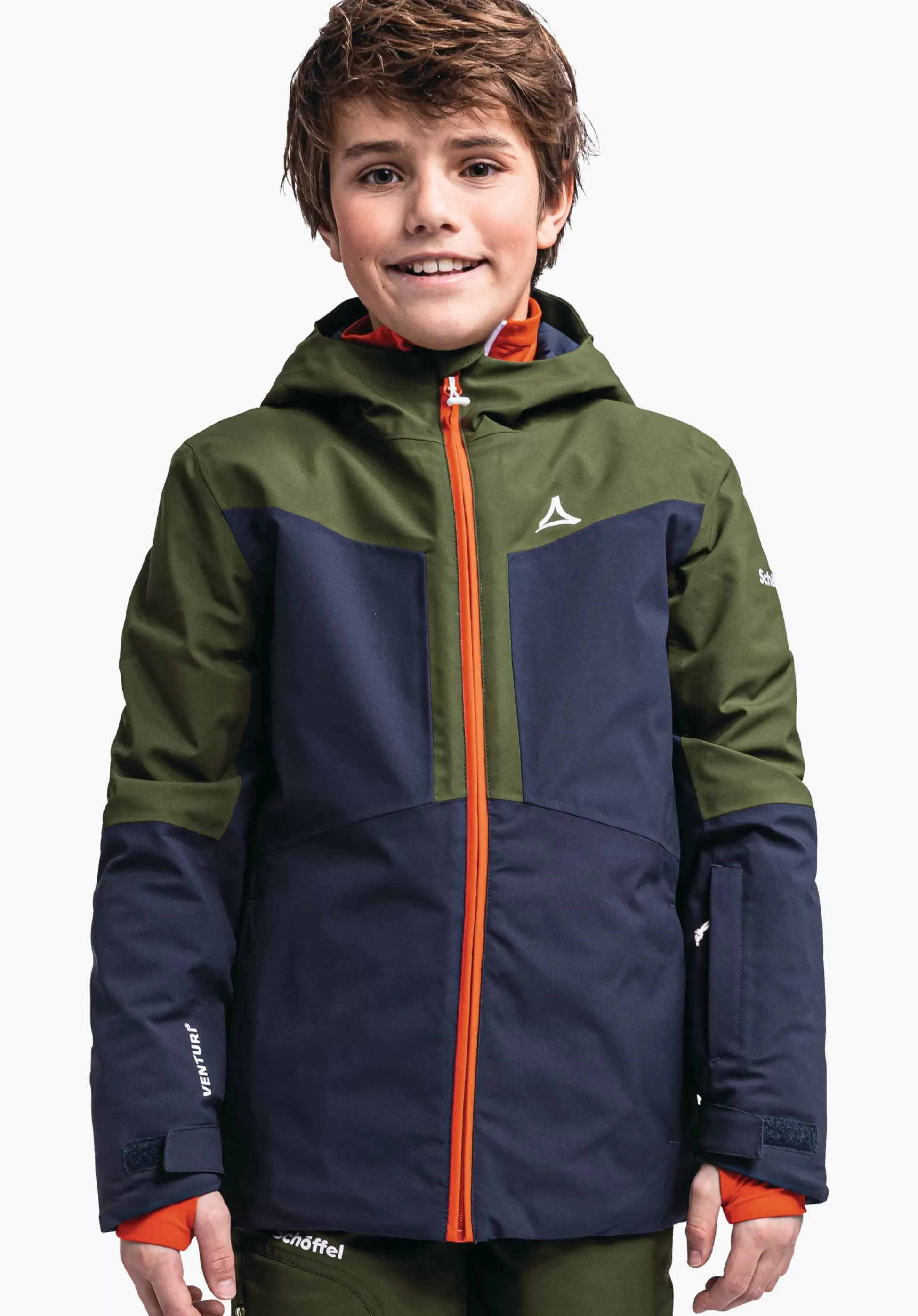 CHILDREN SCHÖFFEL Ski<Kids waterproof and warm ski jacket red