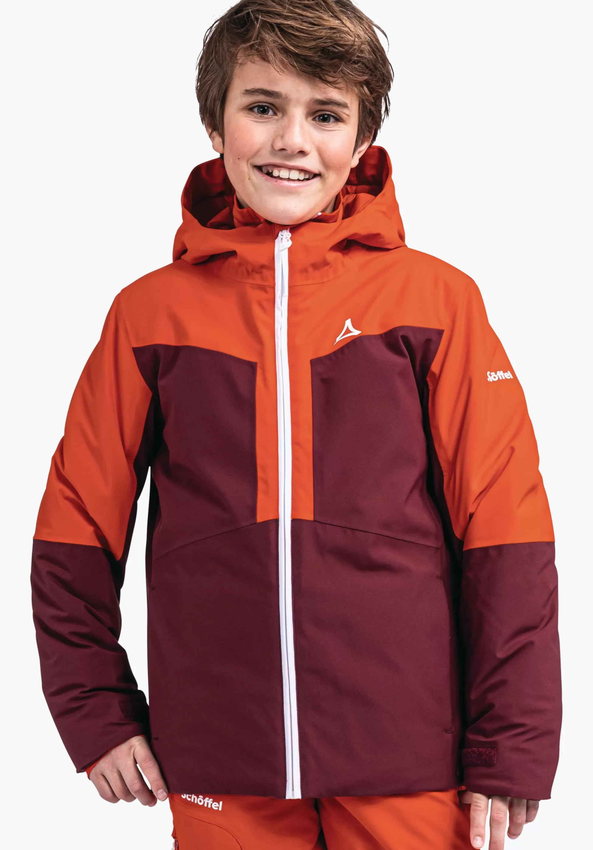 CHILDREN SCHÖFFEL Ski<Kids waterproof and warm ski jacket red