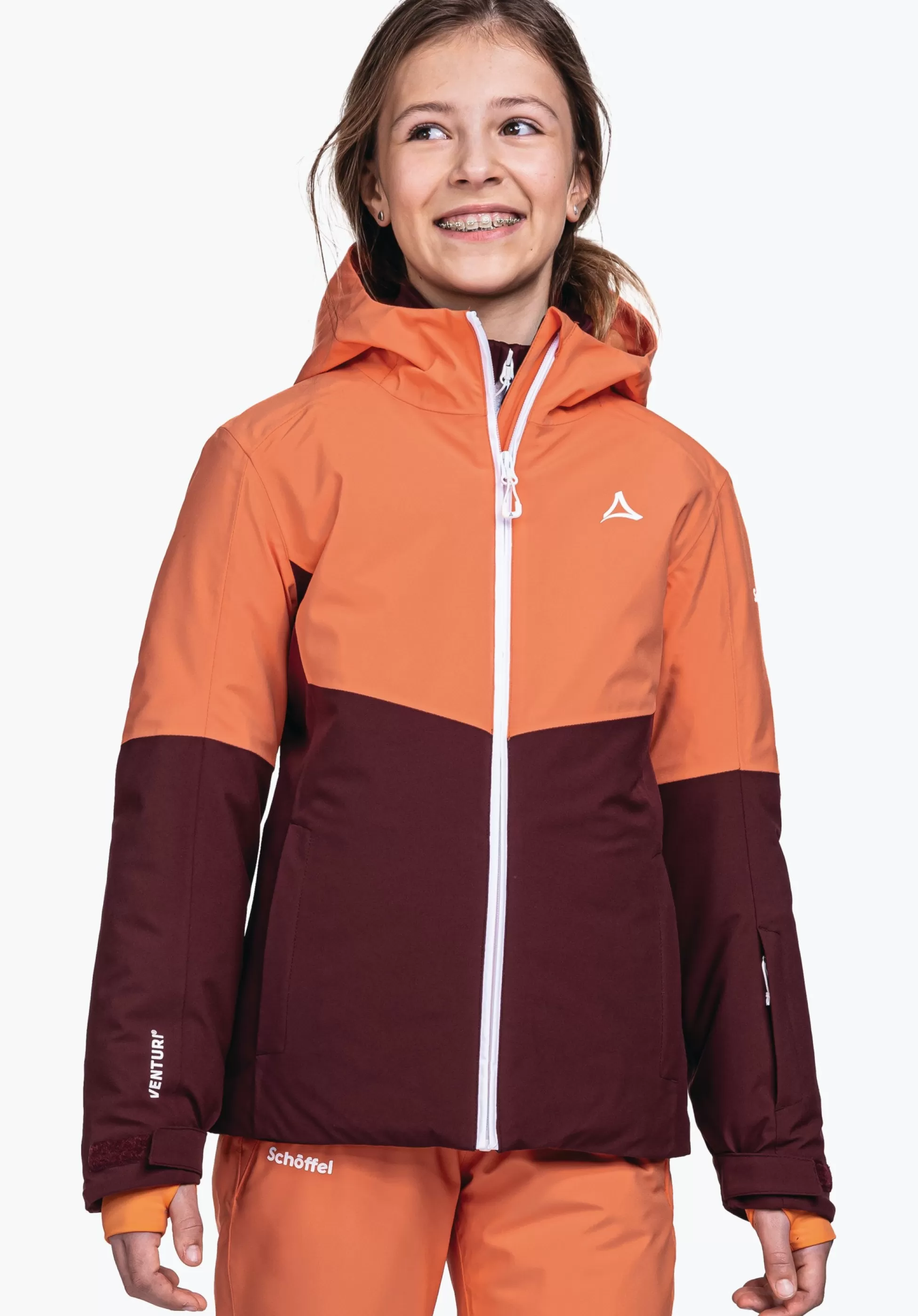 CHILDREN SCHÖFFEL Ski<Kids waterproof and warm ski jacket red