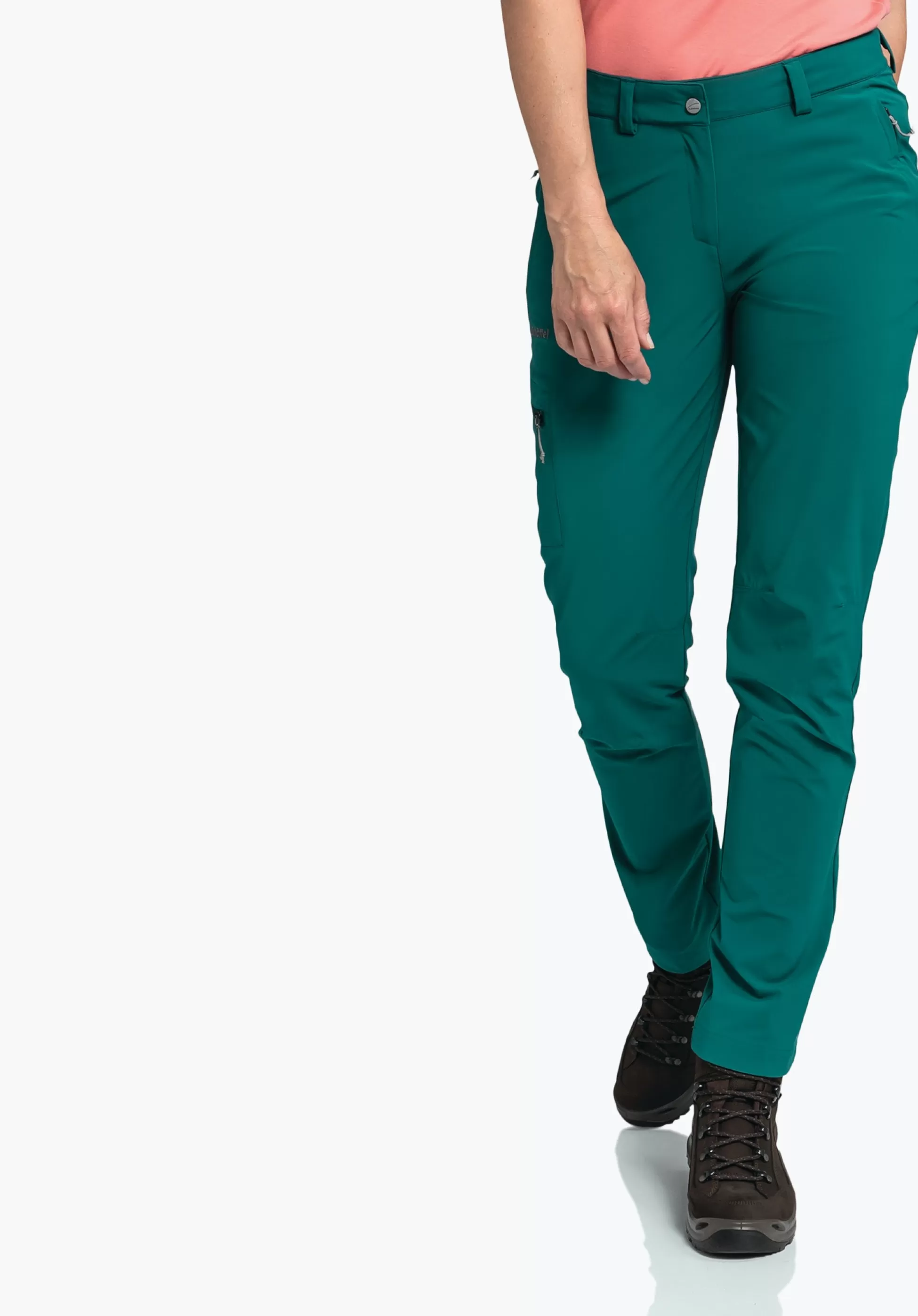 WOMEN SCHÖFFEL Trek & Hike | Pants Long<Light, comfortable summer hiking pants green