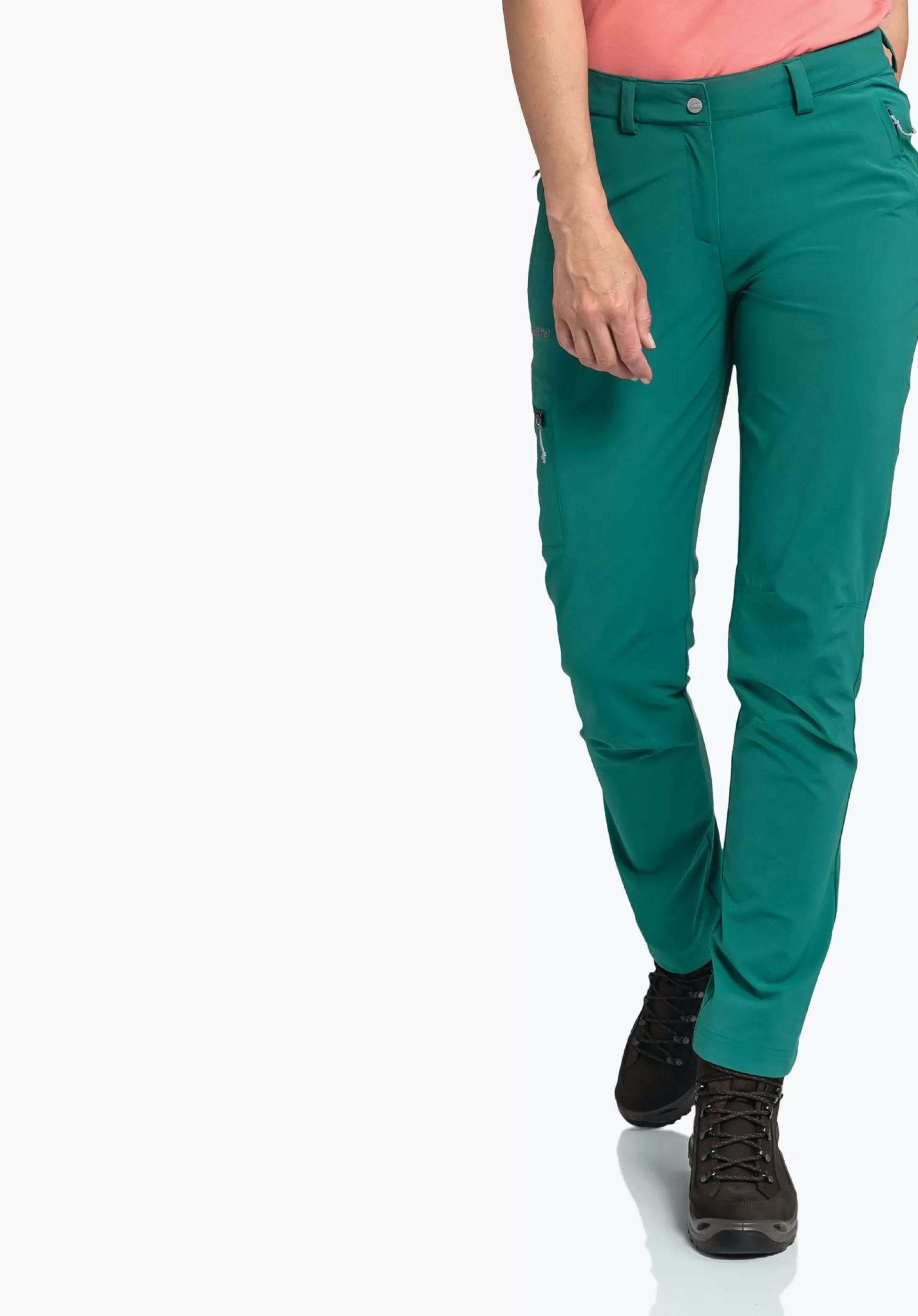 WOMEN SCHÖFFEL Trek & Hike | Pants Long<Light, comfortable summer hiking pants green