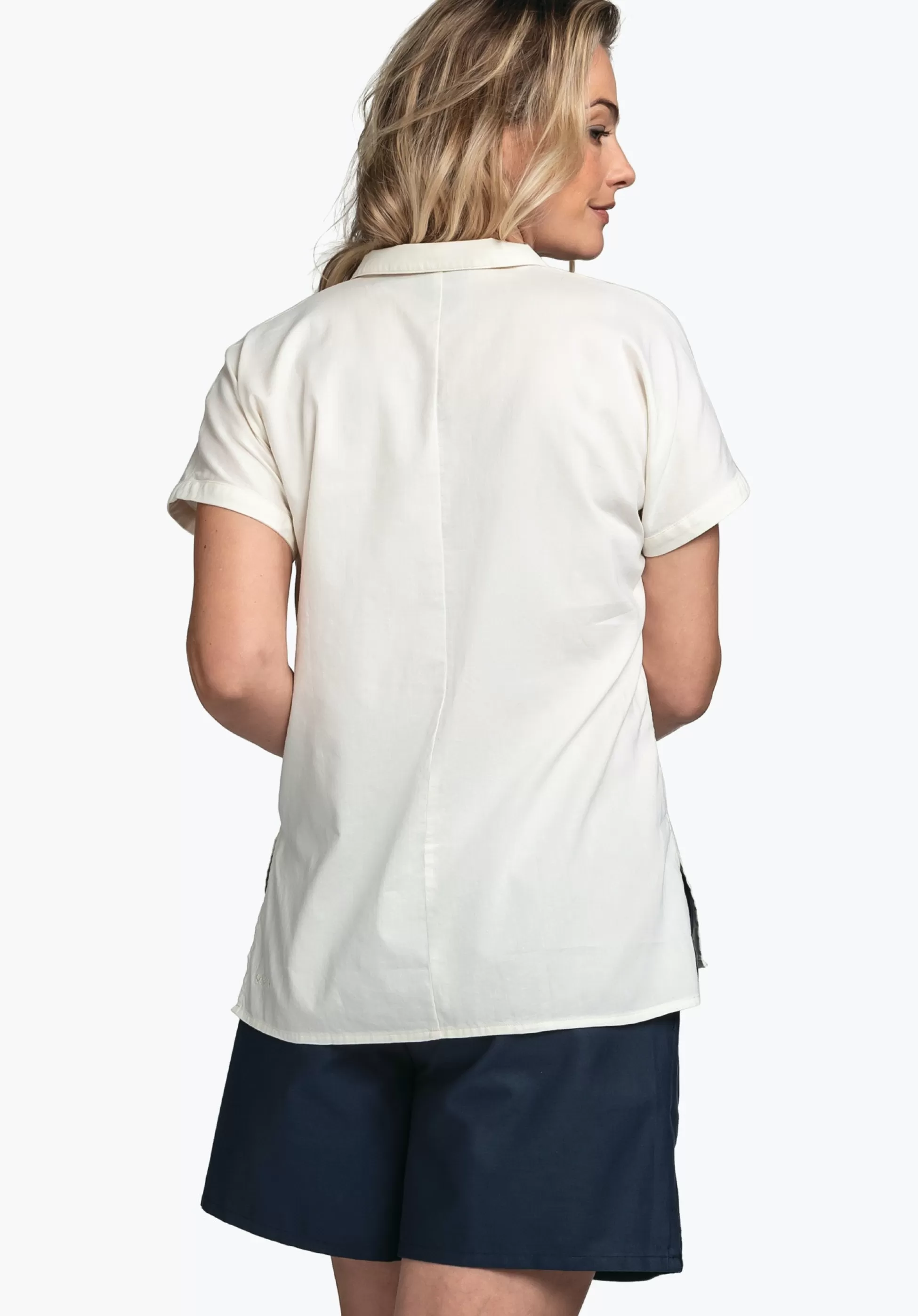 WOMEN SCHÖFFEL Travel/Leisure<Light modern summer blouse white