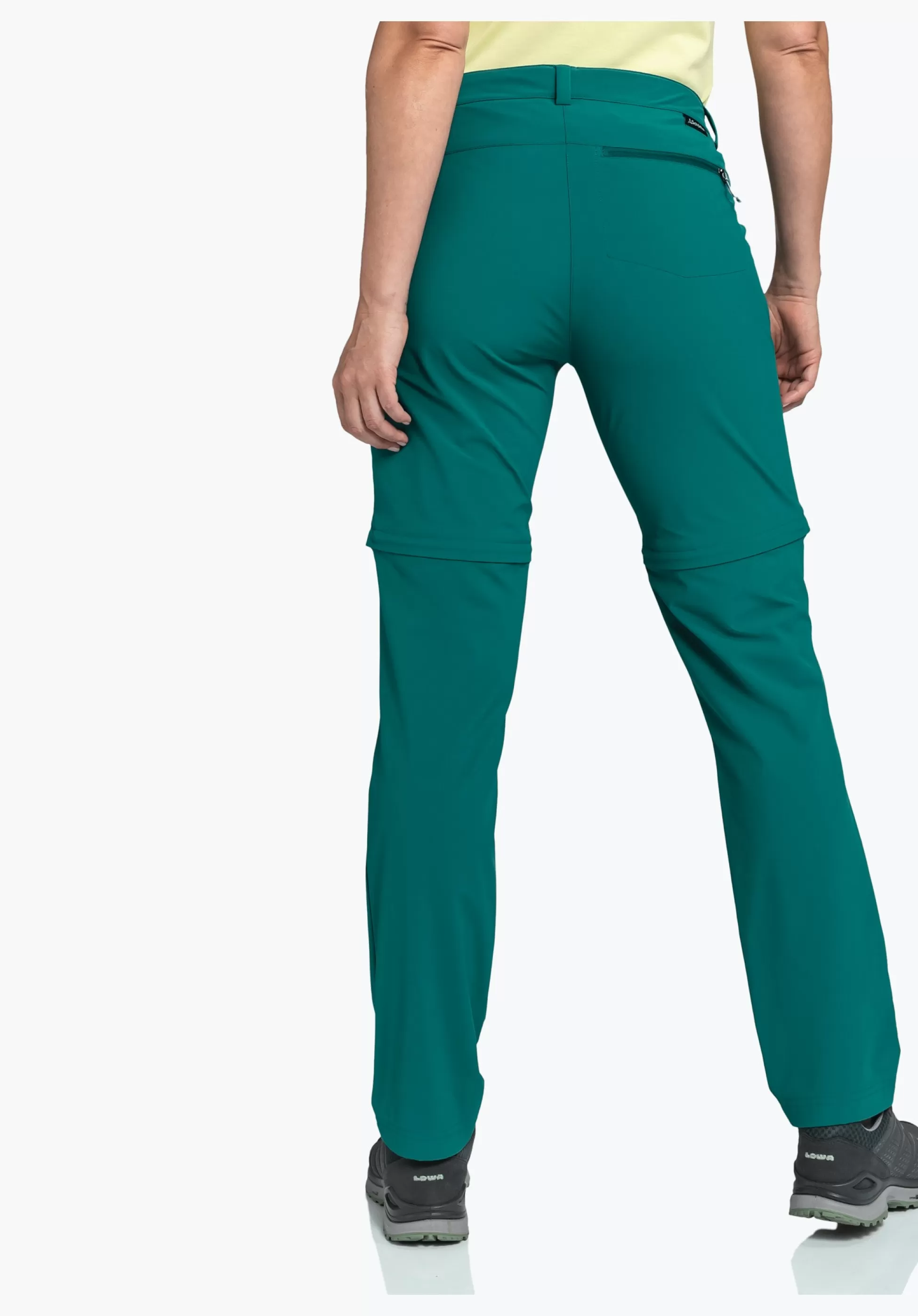 WOMEN SCHÖFFEL Trek & Hike | Pants Zip Off<Light summer pants with zip-off function green