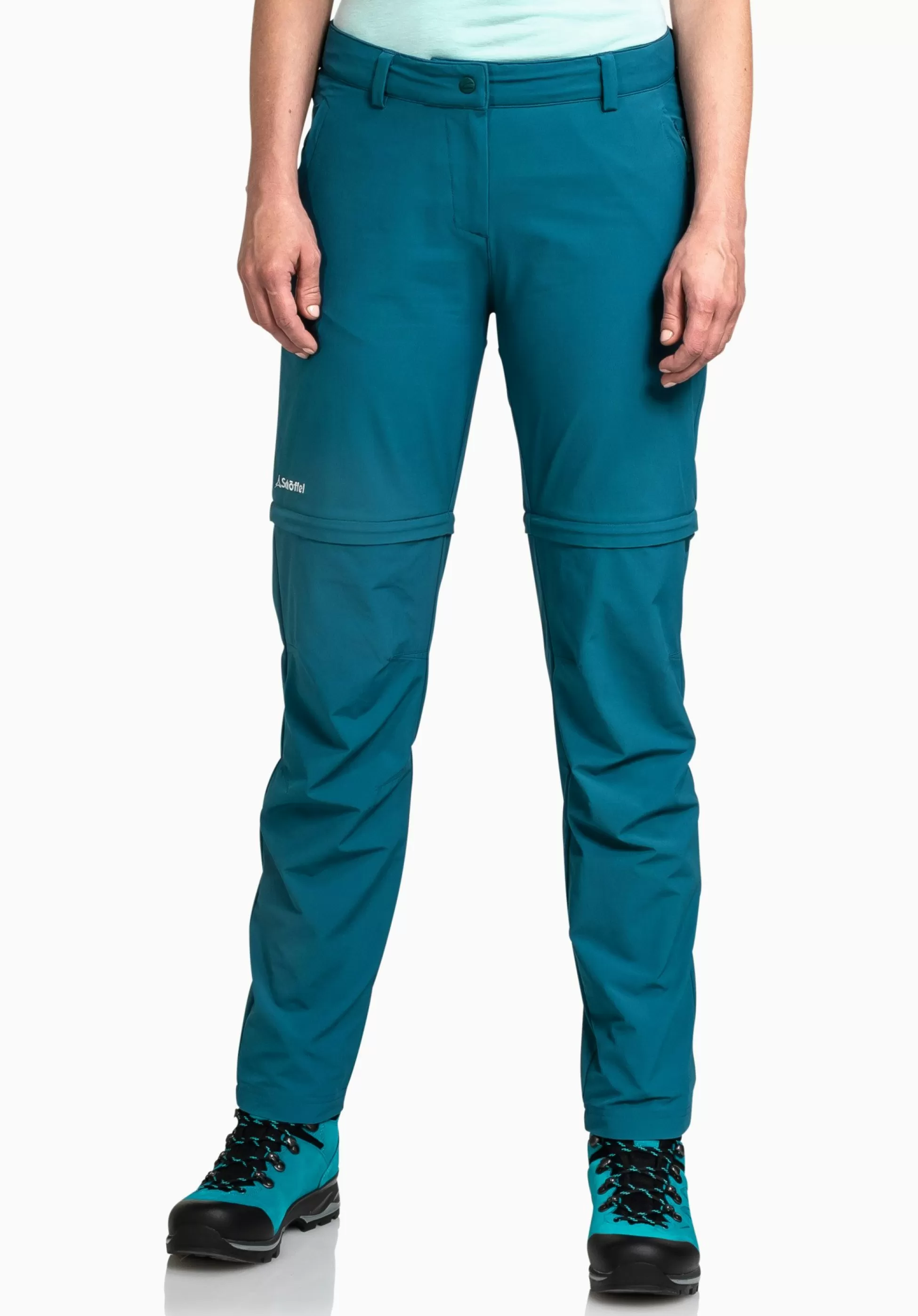 WOMEN SCHÖFFEL Trek & Hike | Pants Zip Off<Light summer pants with zip-off function green