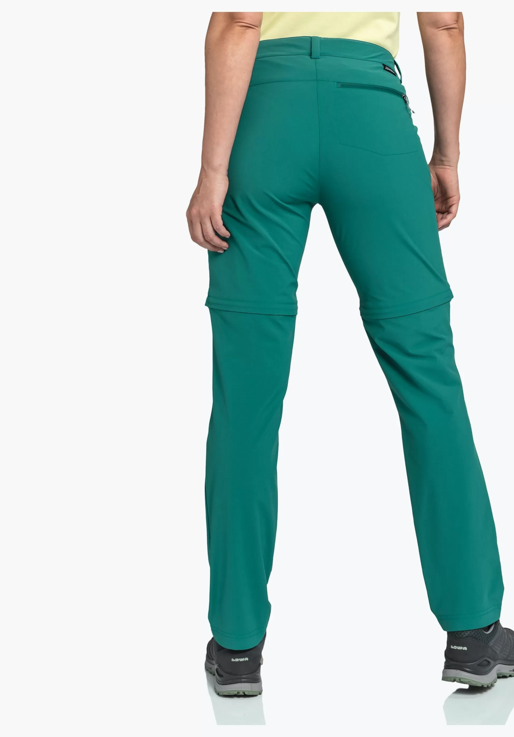 WOMEN SCHÖFFEL Trek & Hike | Pants Zip Off<Light summer pants with zip-off function green