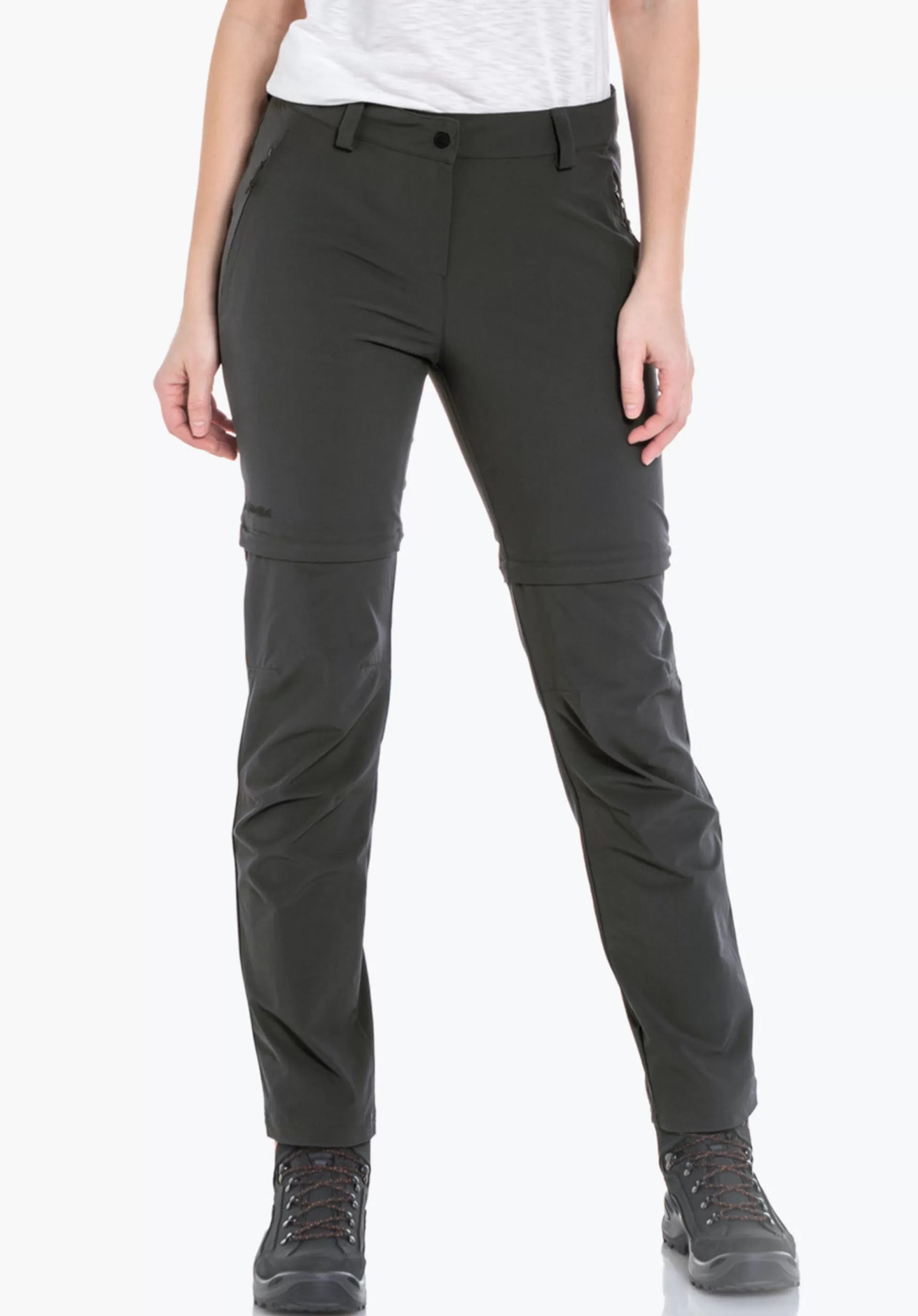 WOMEN SCHÖFFEL Trek & Hike | Pants Zip Off<Light summer pants with zip-off function green